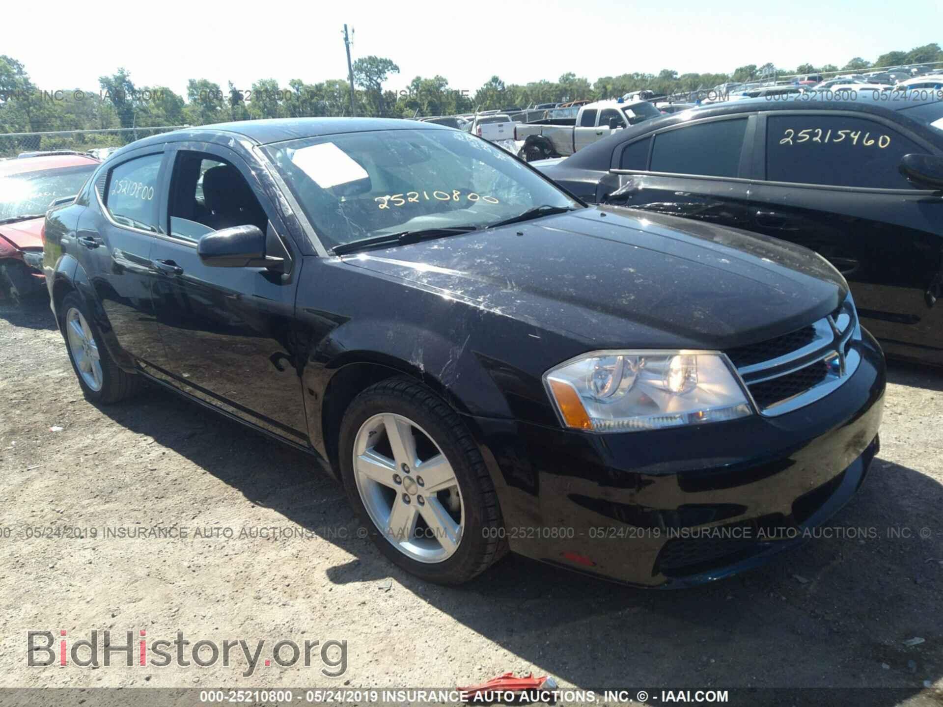 Фотография 1C3CDZCBXCN290343 - DODGE AVENGER 2012