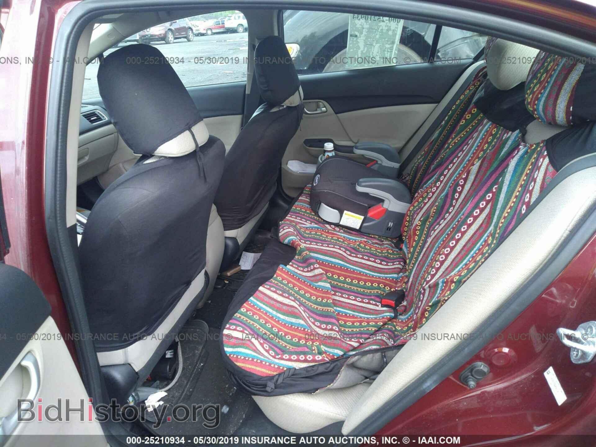 2013 HONDA CIVIC - VIN: 2HGFB2F59DH541814 - Фото 8