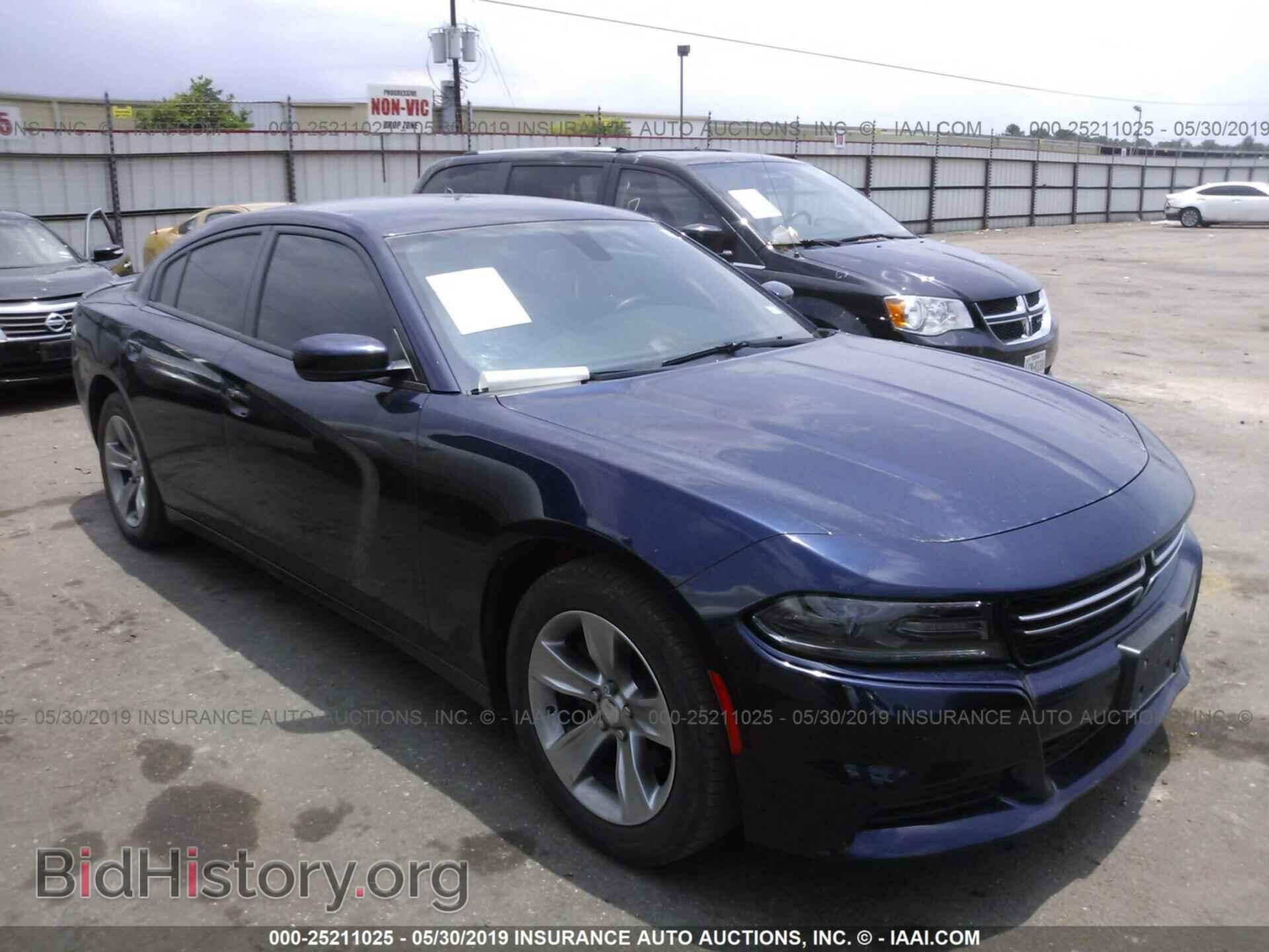 Photo 2C3CDXBG3FH844482 - DODGE CHARGER 2015