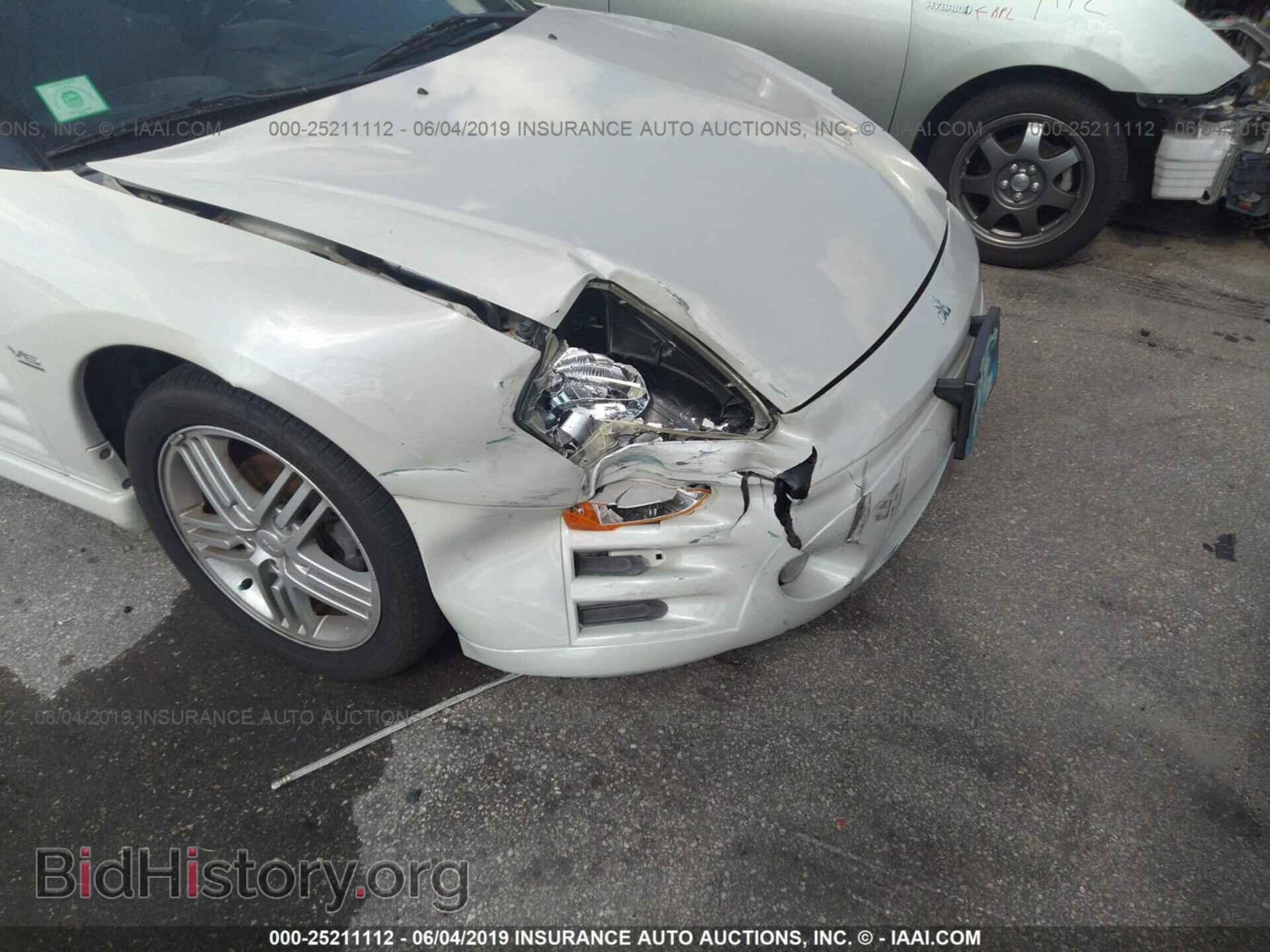 2003 MITSUBISHI ECLIPSE - VIN: 4A3AE55H73E110176 - Фото 6