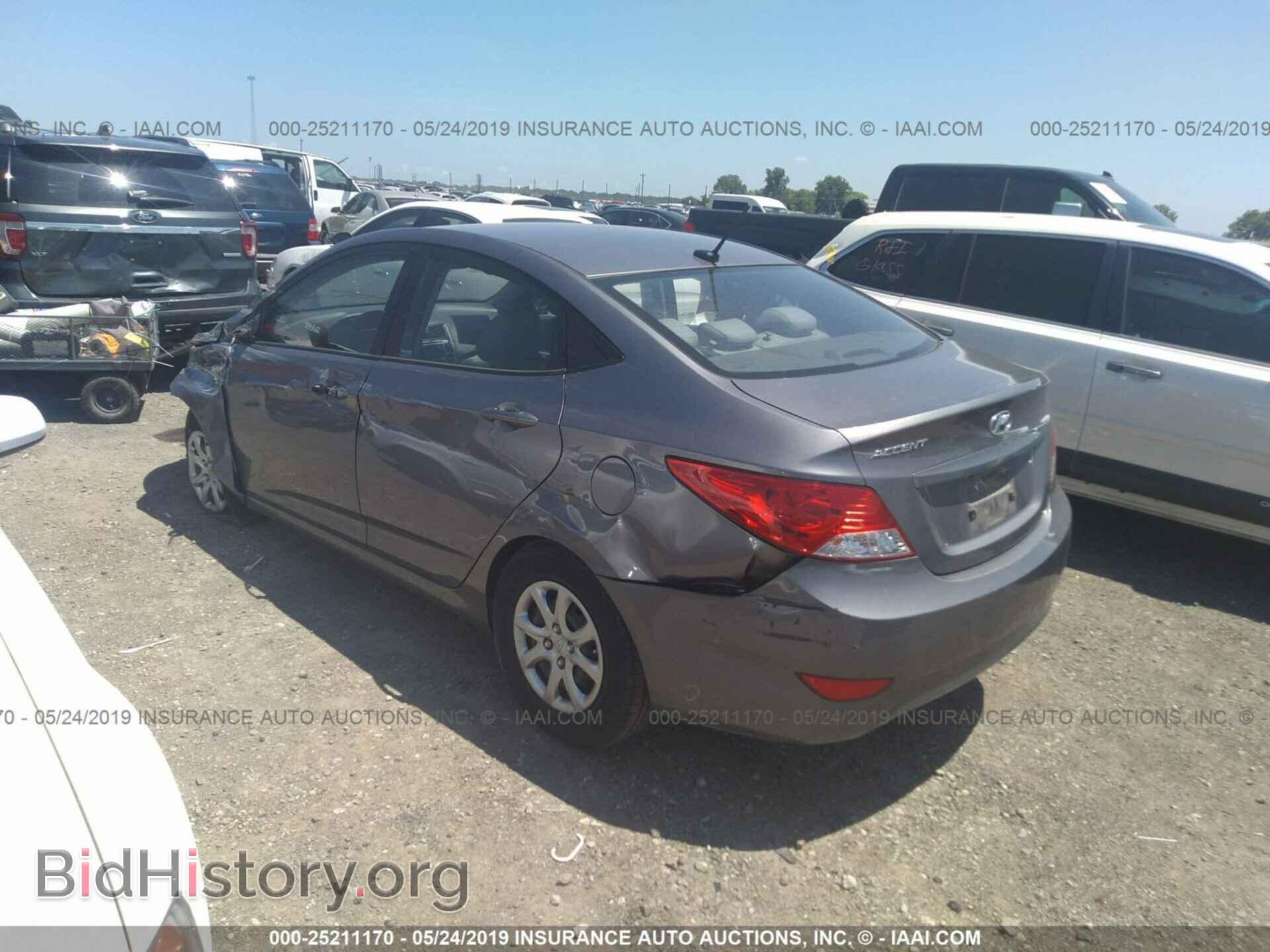 2014 HYUNDAI ACCENT - VIN: KMHCT4AE5EU760507 - Фото 3