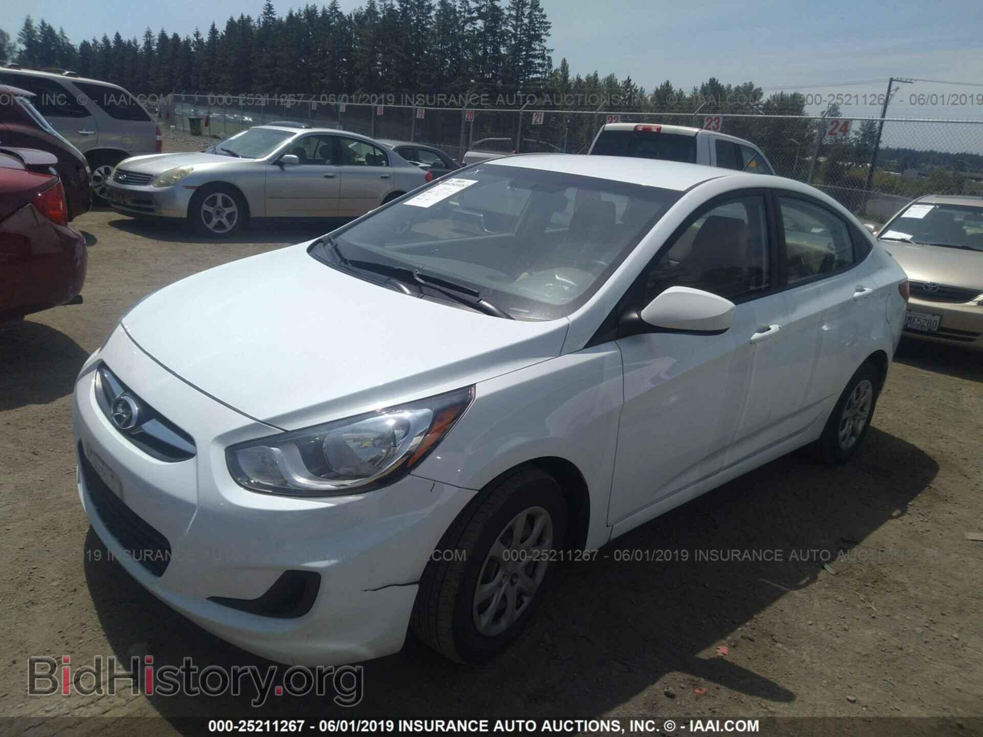 2013 HYUNDAI ACCENT - VIN: KMHCT4AEXDU273804 - Фото 2