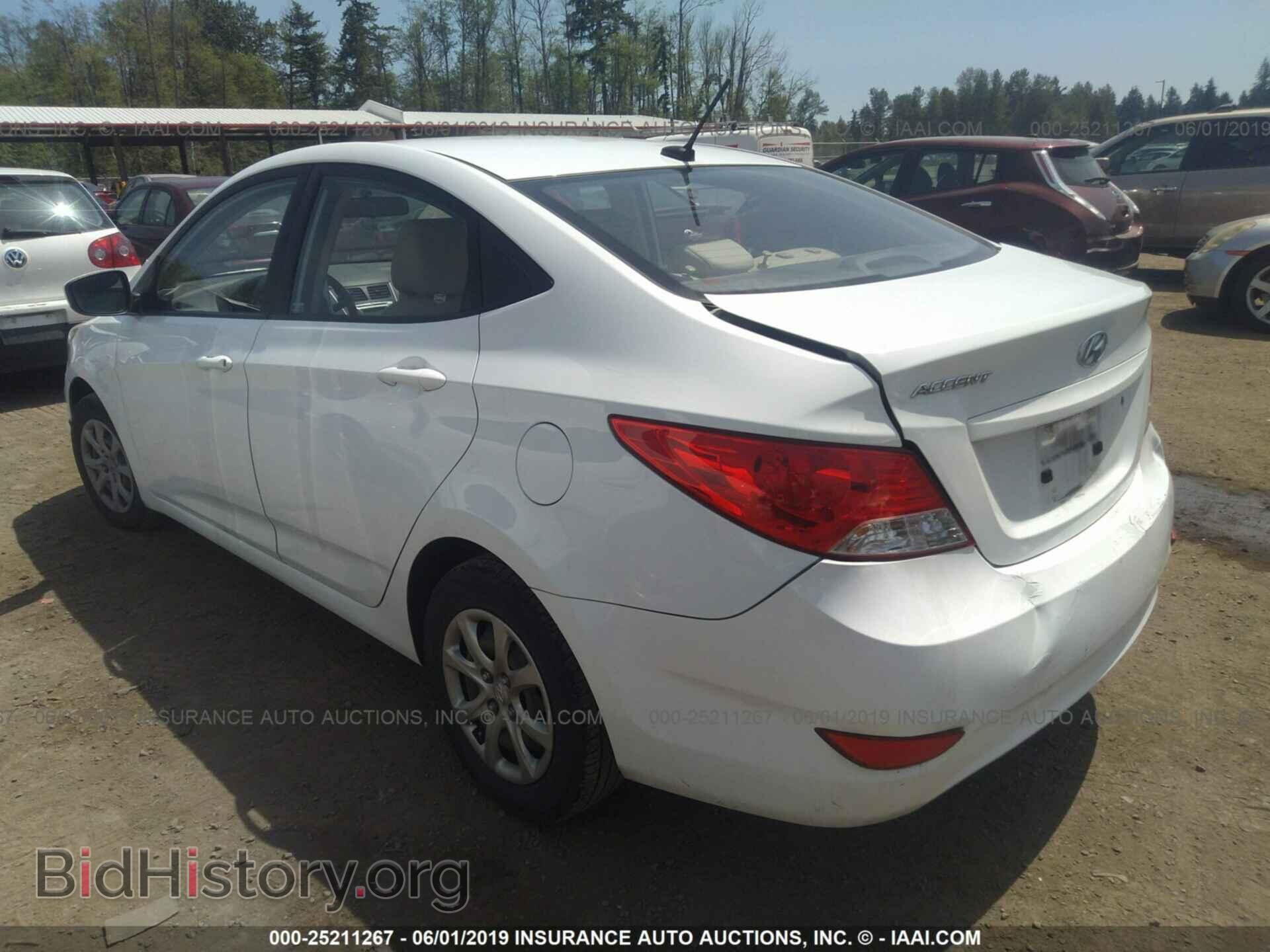 2013 HYUNDAI ACCENT - VIN: KMHCT4AEXDU273804 - Фото 3