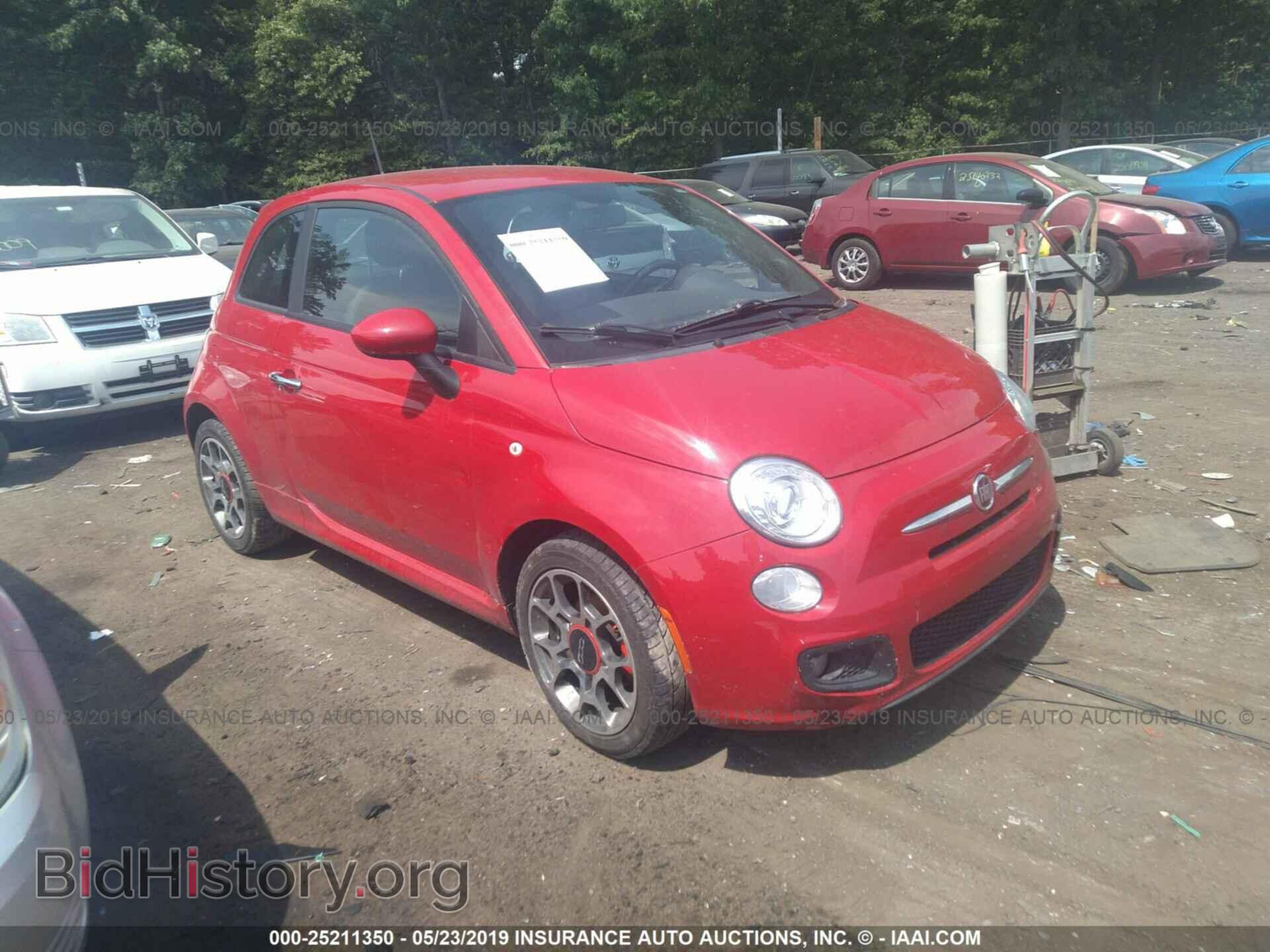 Фотография 3C3CFFBR5CT142009 - FIAT 500 2012