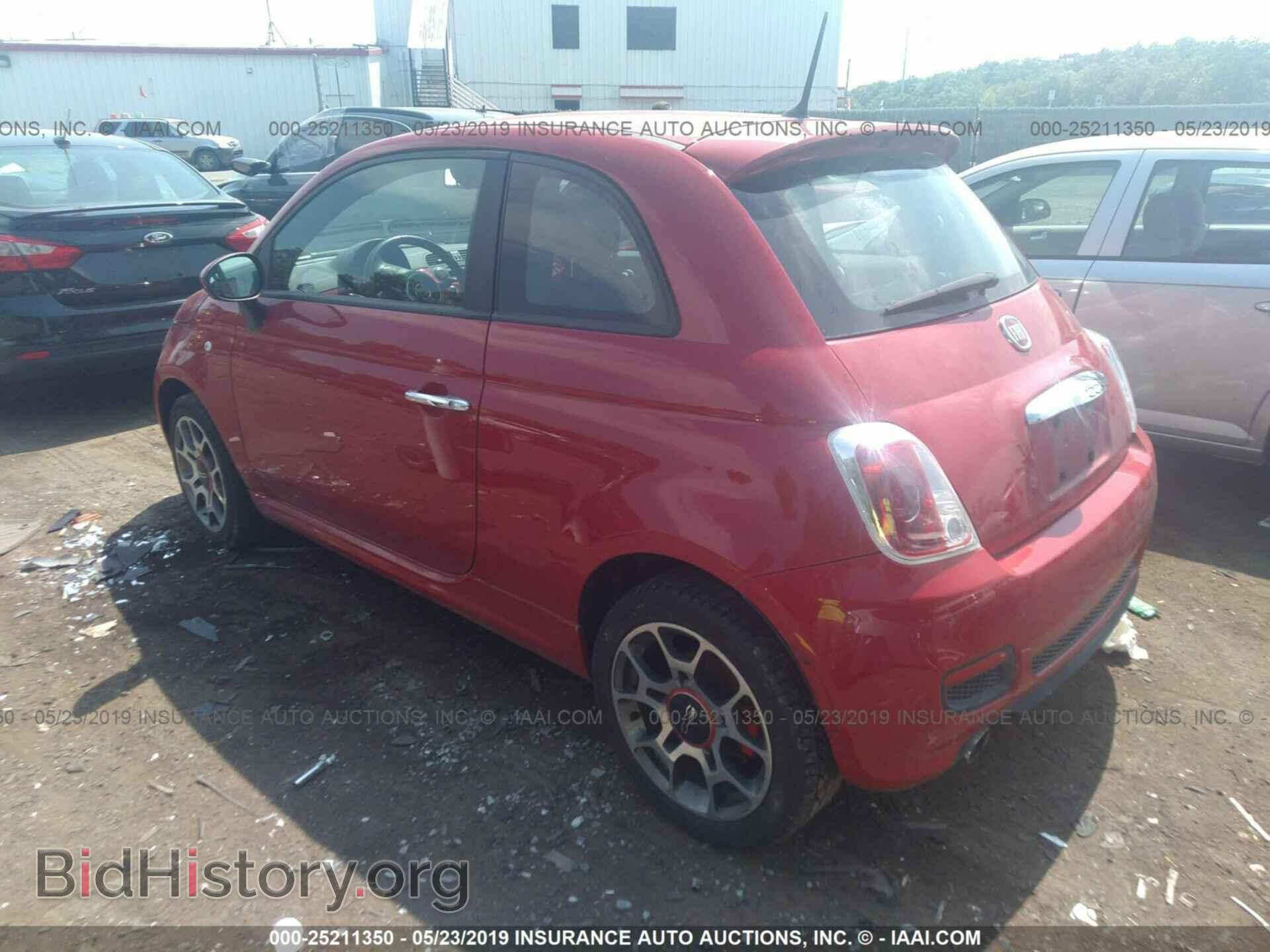 2012 FIAT 500 - VIN: 3C3CFFBR5CT142009 - Фото 3