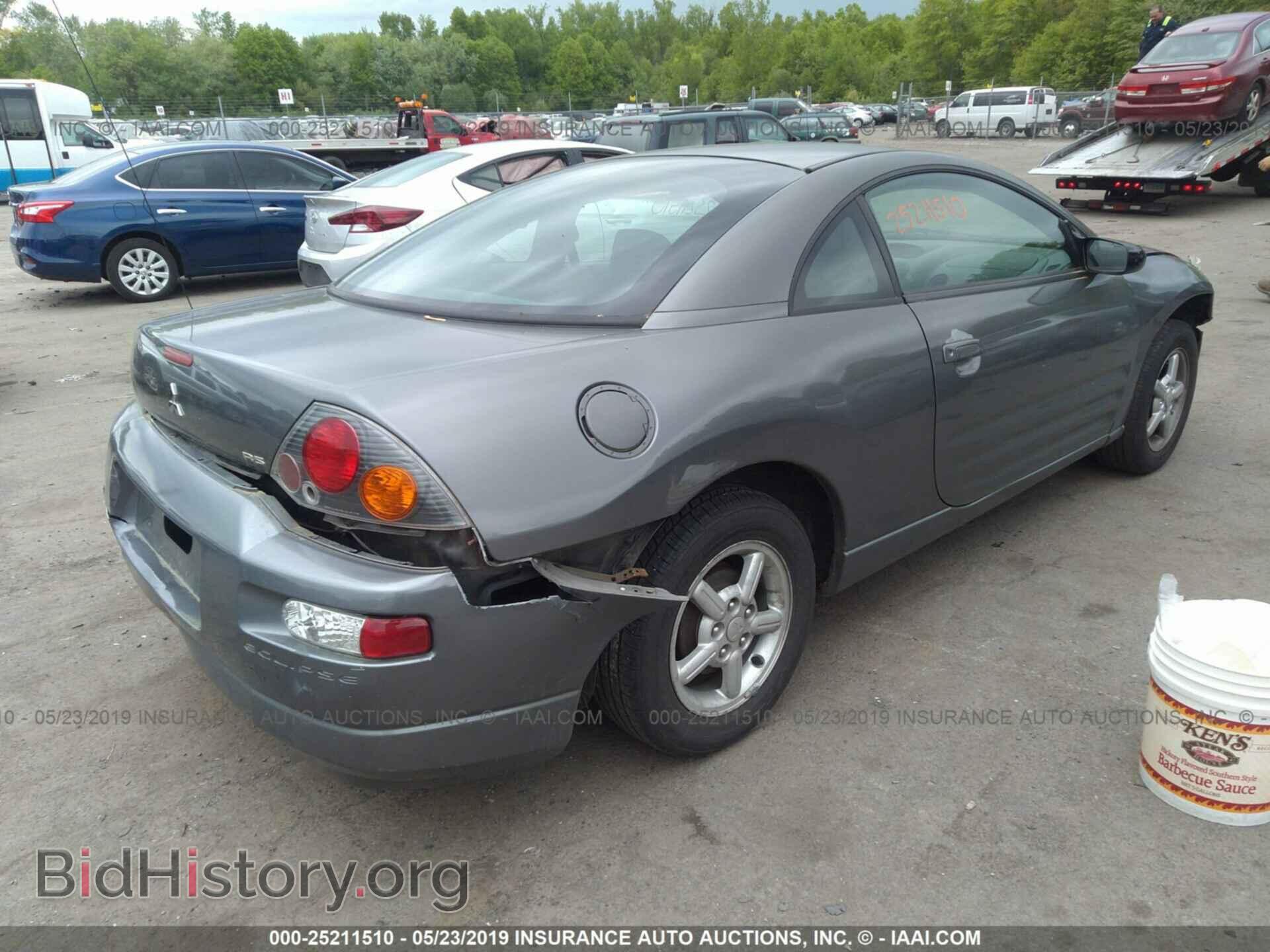 2003 MITSUBISHI ECLIPSE - VIN: 4A3AC34G03E014019 - Photo 4