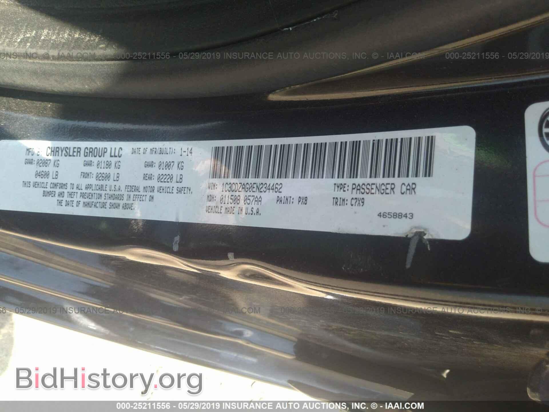 2014 DODGE AVENGER - VIN: 1C3CDZAG0EN234462 - Photo 9