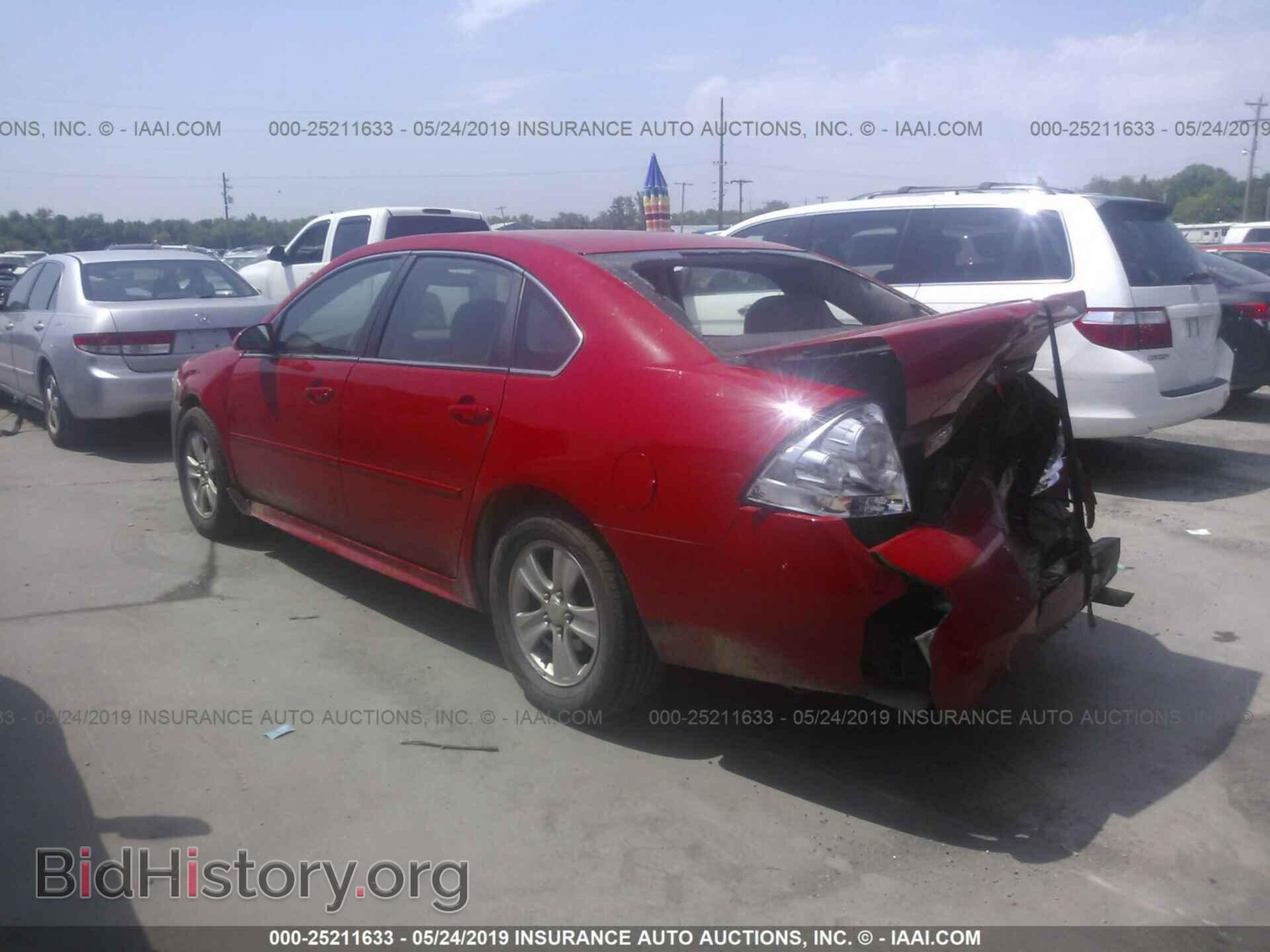 2012 CHEVROLET IMPALA - VIN: 2G1WF5E36C1127345 - Фото 3