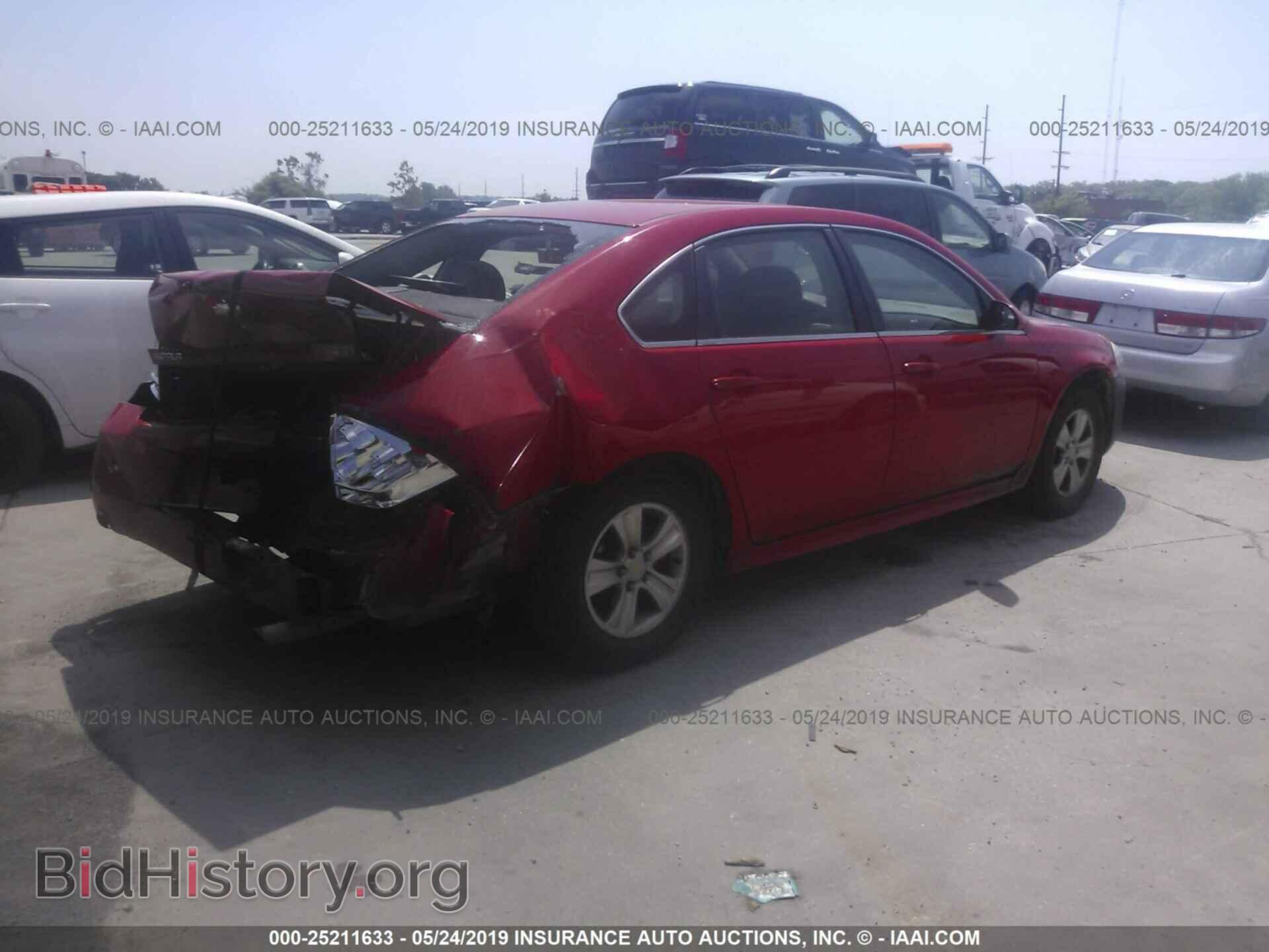2012 CHEVROLET IMPALA - VIN: 2G1WF5E36C1127345 - Фото 4
