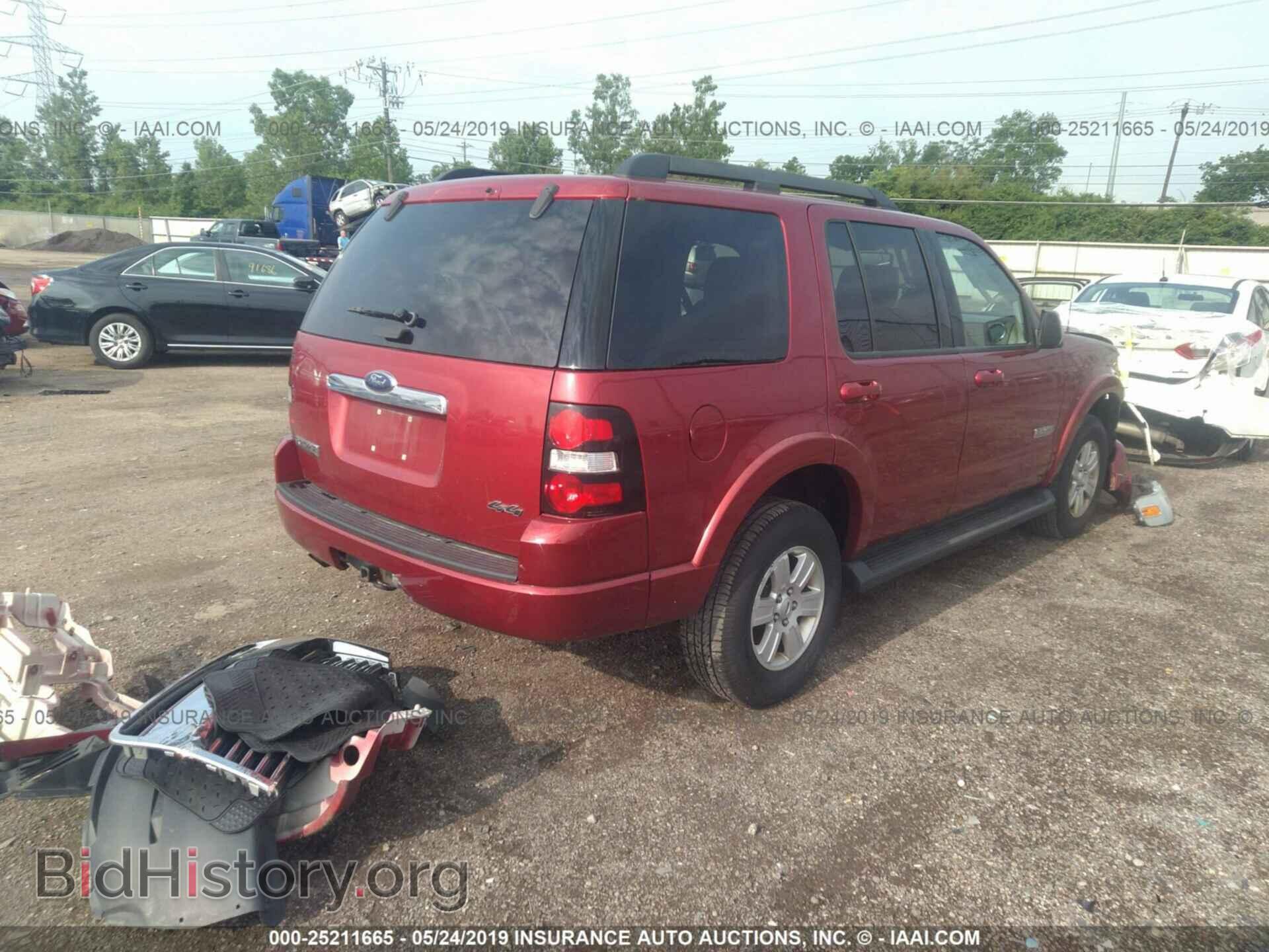 2008 FORD EXPLORER - VIN: 1FMEU73E98UA72762 - Фото 4