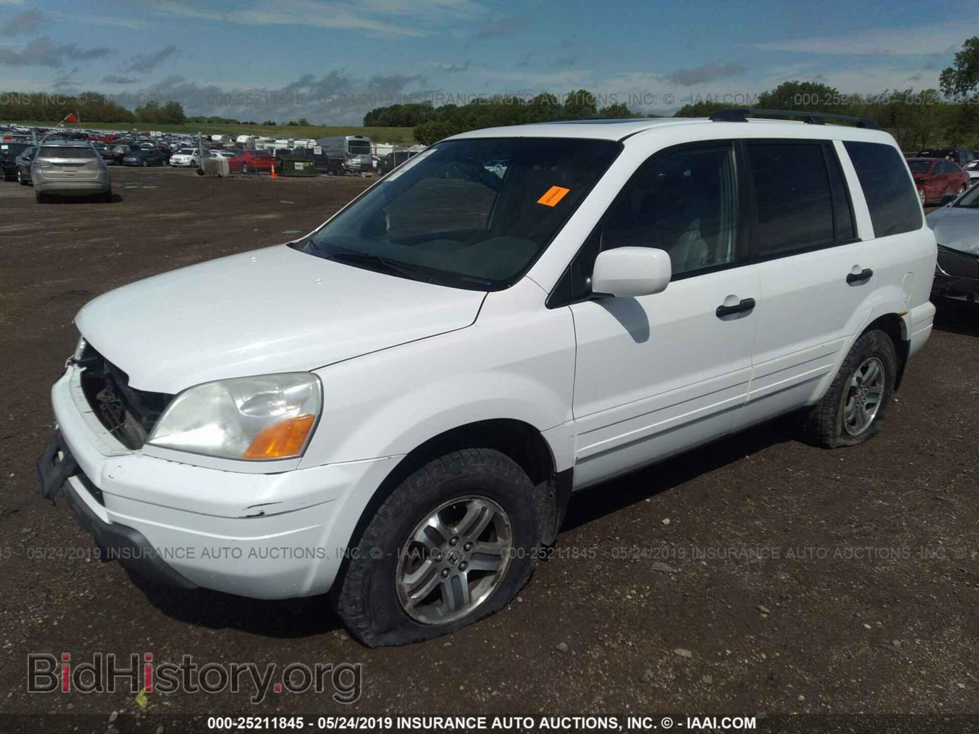 2005 HONDA PILOT - VIN: 2HKYF18535H532702 - Фото 2