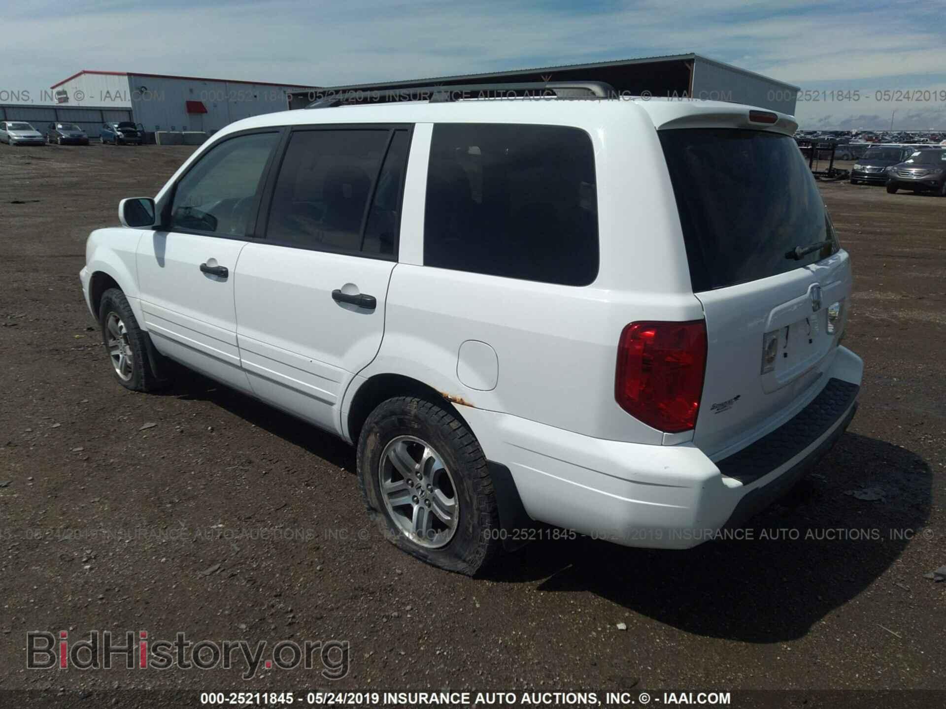 2005 HONDA PILOT - VIN: 2HKYF18535H532702 - Фото 3