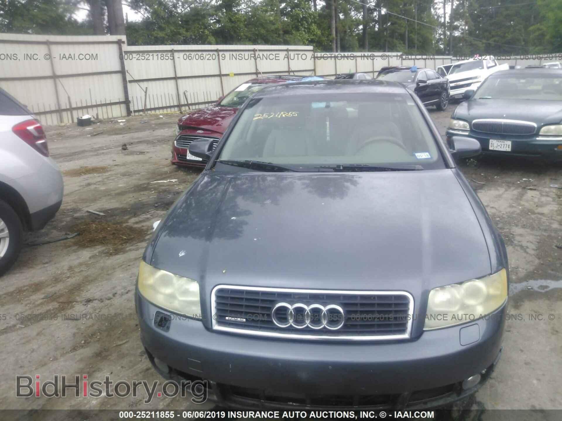 2002 AUDI A4 - VIN: WAULC68E62A138143 - Фото 6