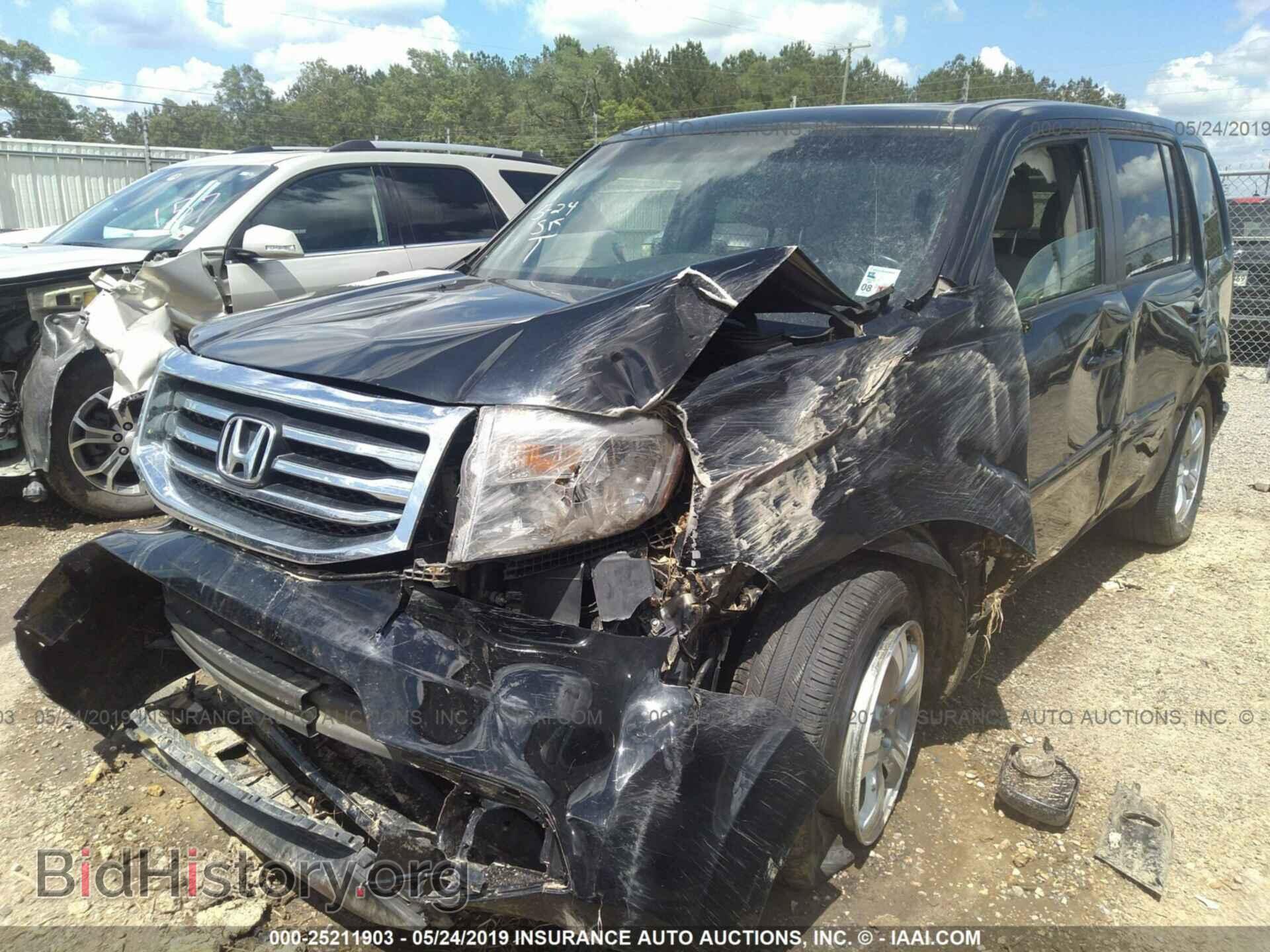 2012 HONDA PILOT - VIN: 5FNYF3H51CB015793 - Photo 2