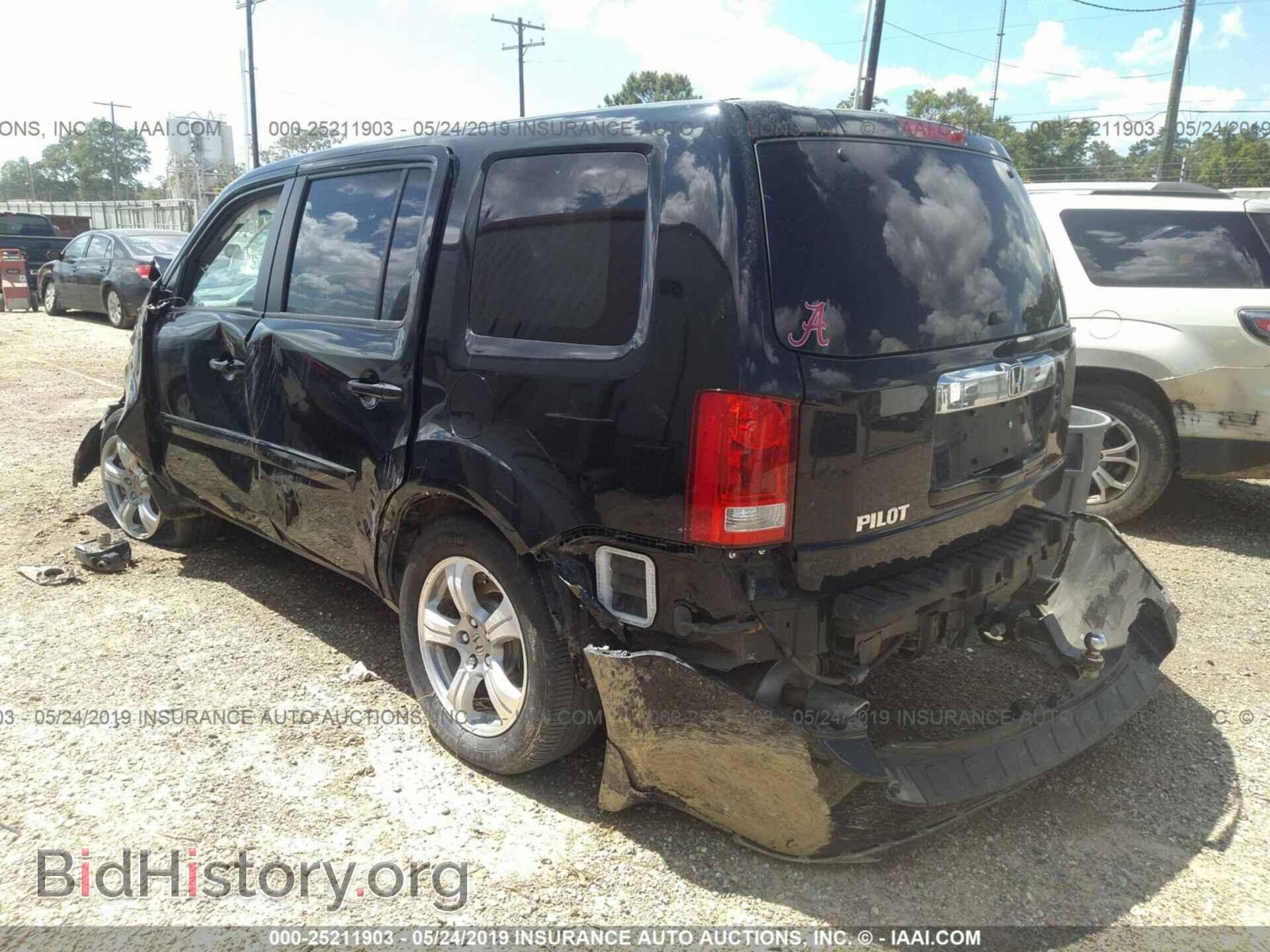 2012 HONDA PILOT - VIN: 5FNYF3H51CB015793 - Photo 3
