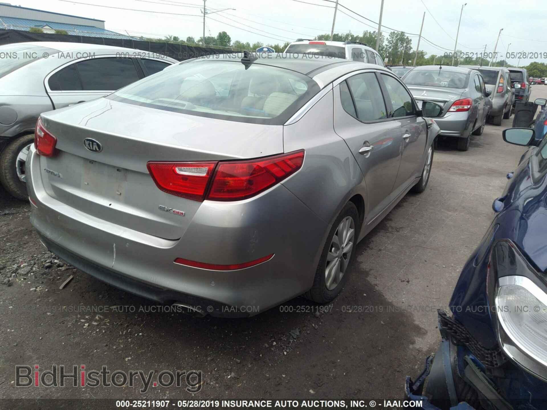 2015 KIA OPTIMA - VIN: 5XXGN4A70FG426135 - Фото 4