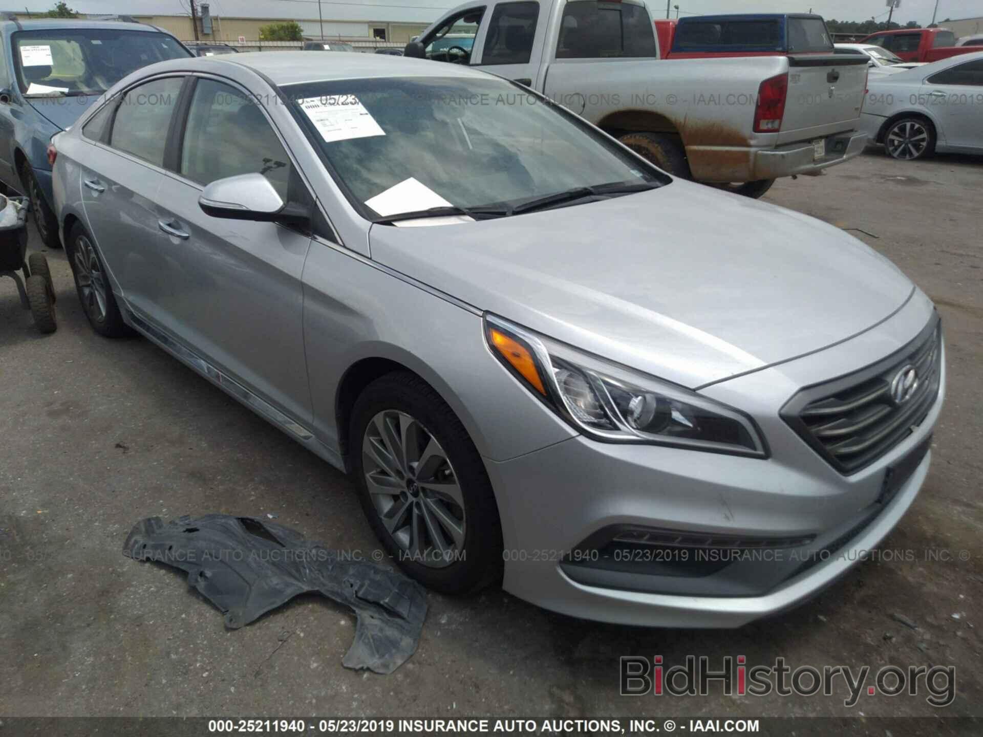 Photo 5NPE34AF8FH244255 - HYUNDAI SONATA 2015