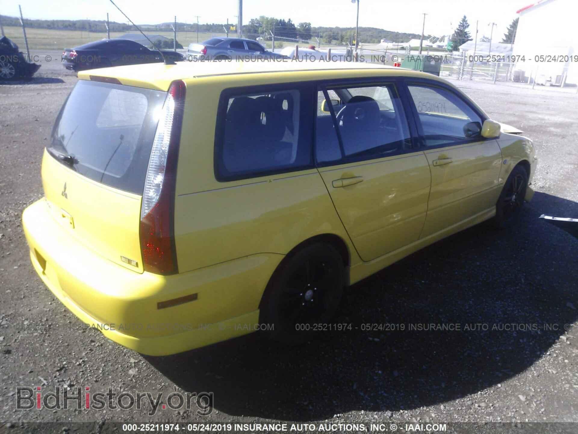 2004 MITSUBISHI LANCER - VIN: JA3AD69F04U008244 - Фото 4
