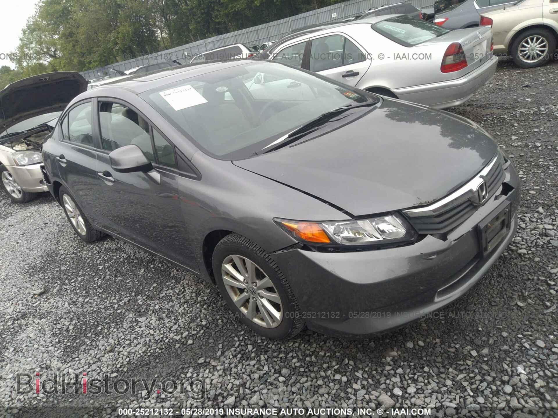 Фотография 19XFB2F83CE308465 - HONDA CIVIC 2012