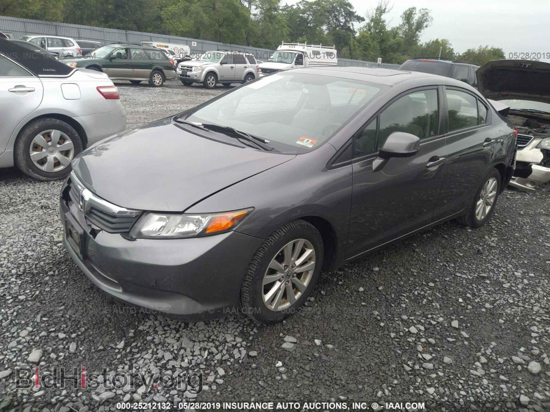 2012 HONDA CIVIC - VIN: 19XFB2F83CE308465 - Photo 2