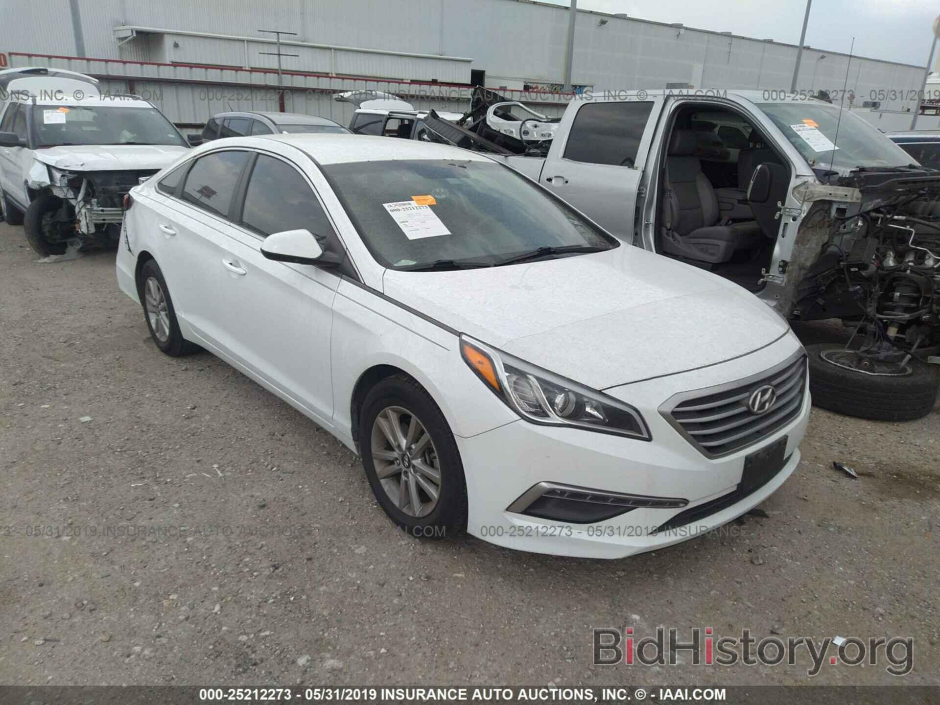 Photo 5NPE24AFXFH196339 - HYUNDAI SONATA 2015