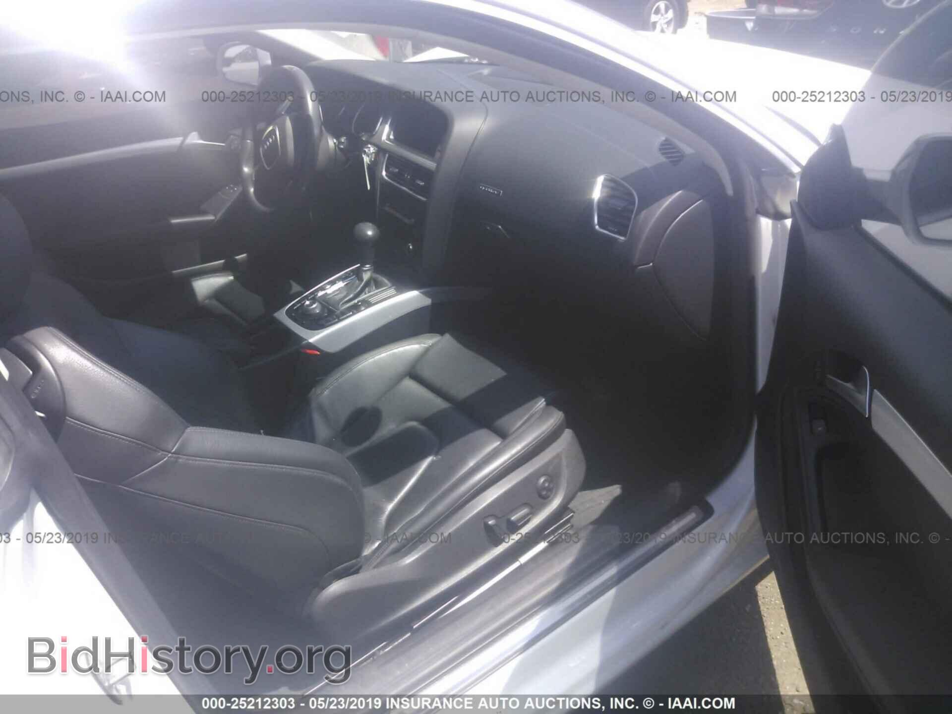 2012 AUDI A5 - VIN: WAULFAFR7CA004713 - Фото 5