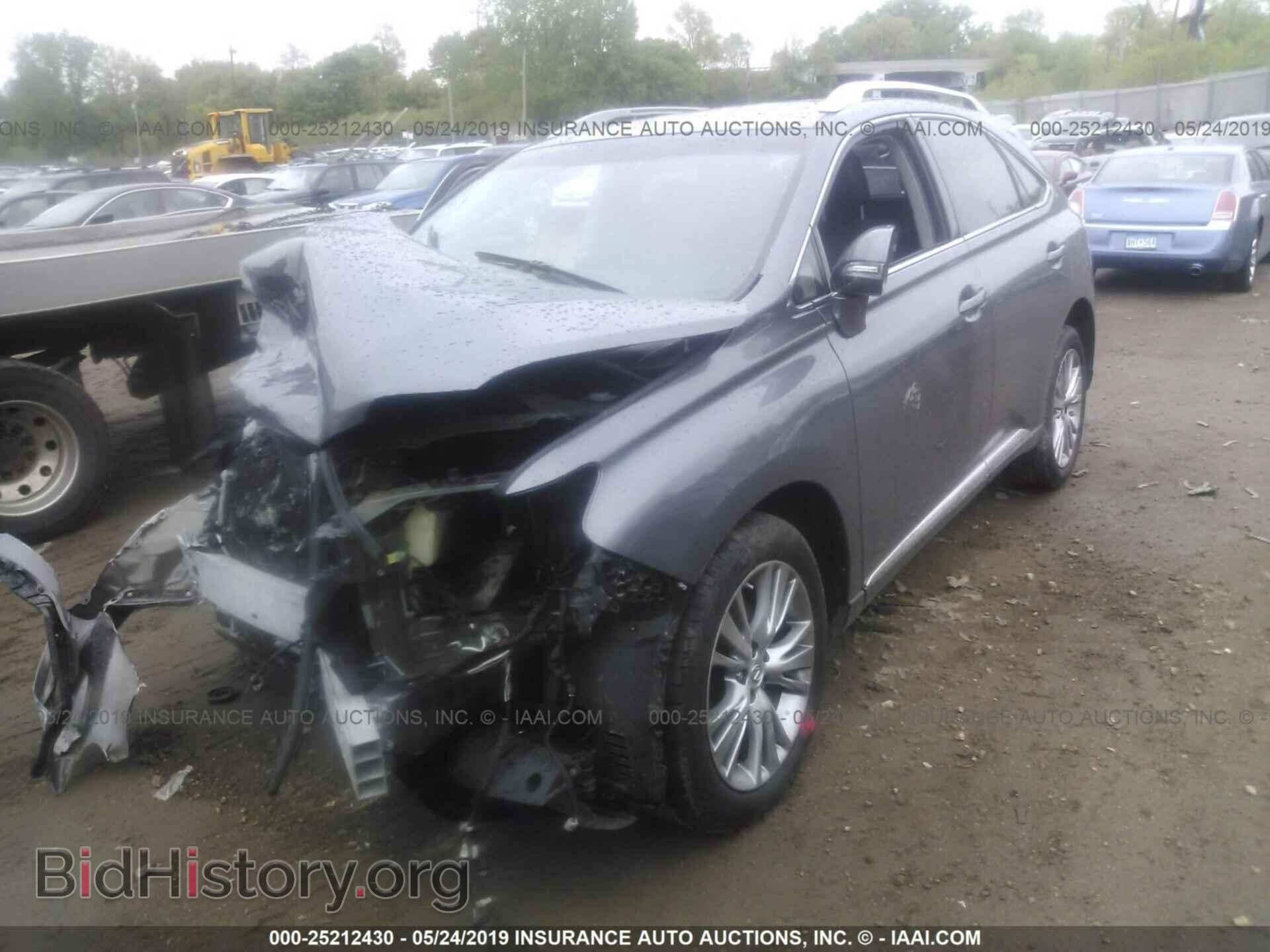 2013 LEXUS RX - VIN: 2T2BK1BA5DC223365 - Фото 2