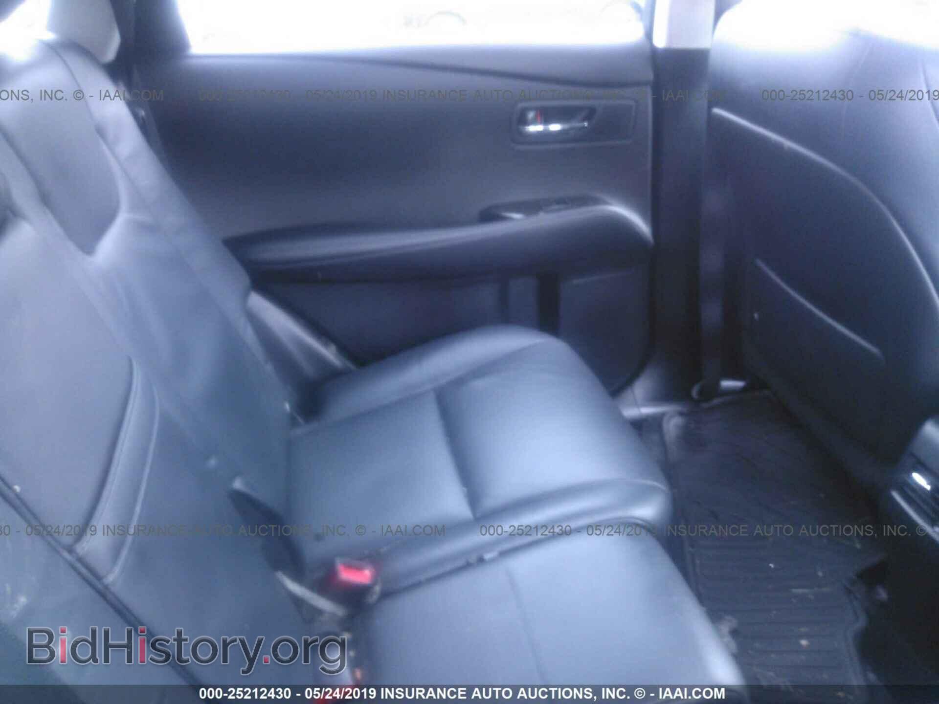 2013 LEXUS RX - VIN: 2T2BK1BA5DC223365 - Фото 8