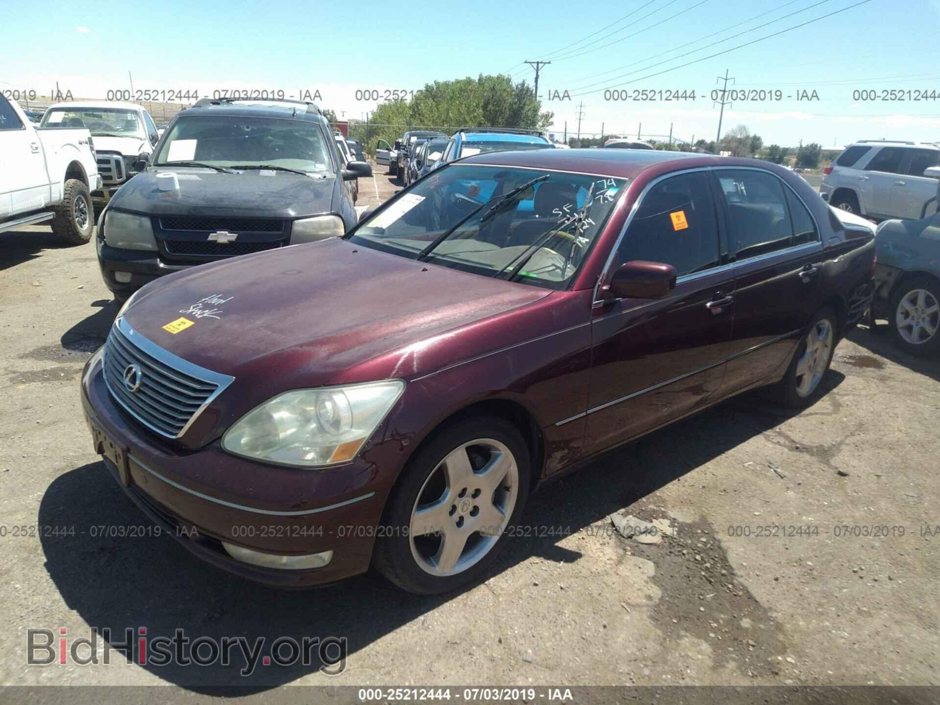 2006 LEXUS LS - VIN: JTHBN36F265048648 - Фото 2