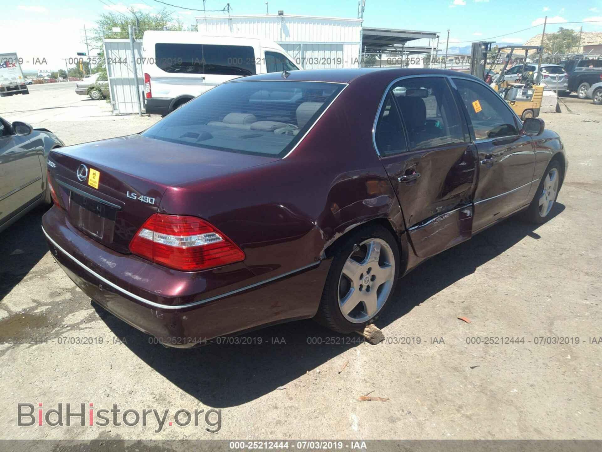 2006 LEXUS LS - VIN: JTHBN36F265048648 - Фото 4