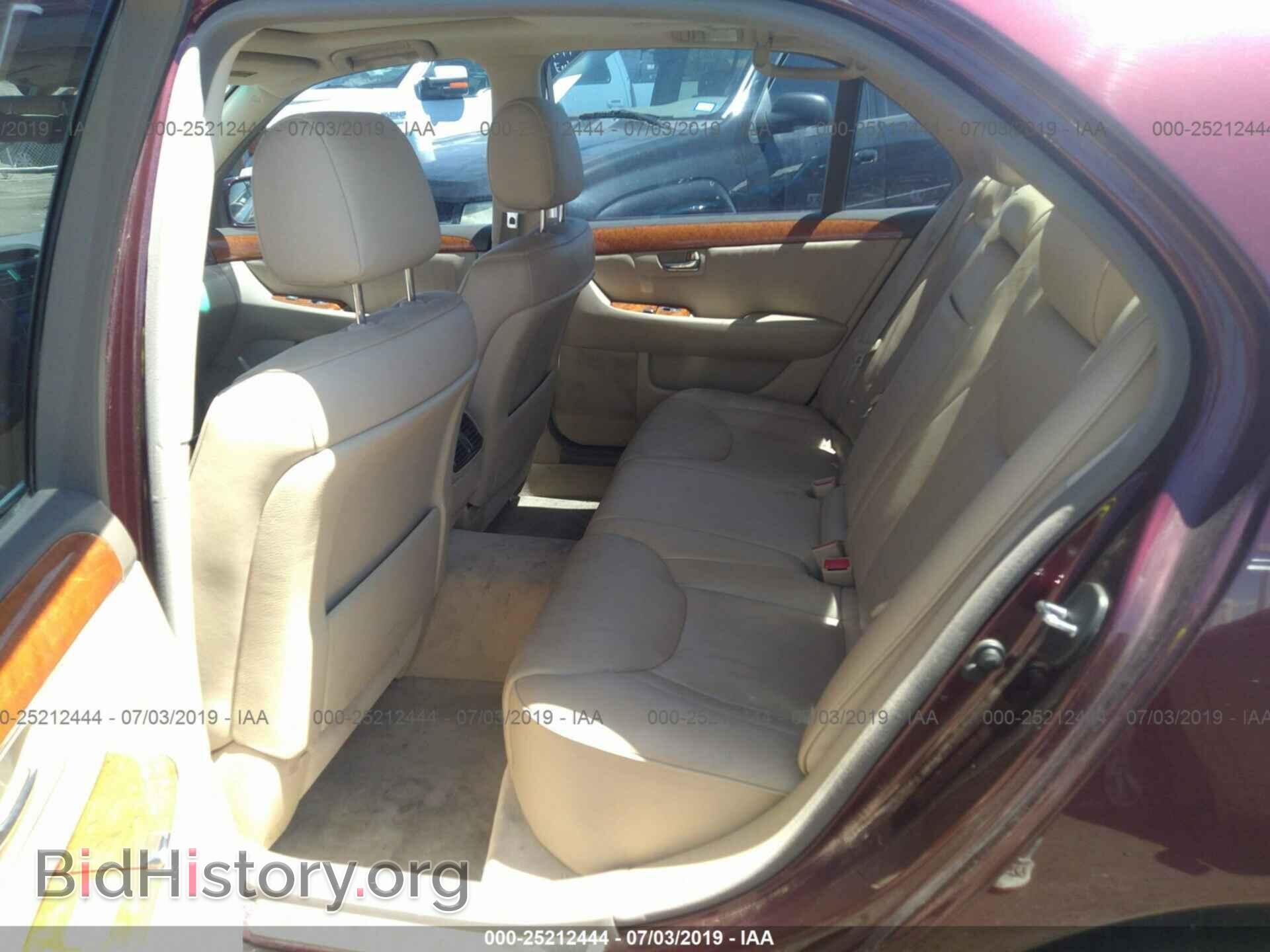 2006 LEXUS LS - VIN: JTHBN36F265048648 - Фото 8