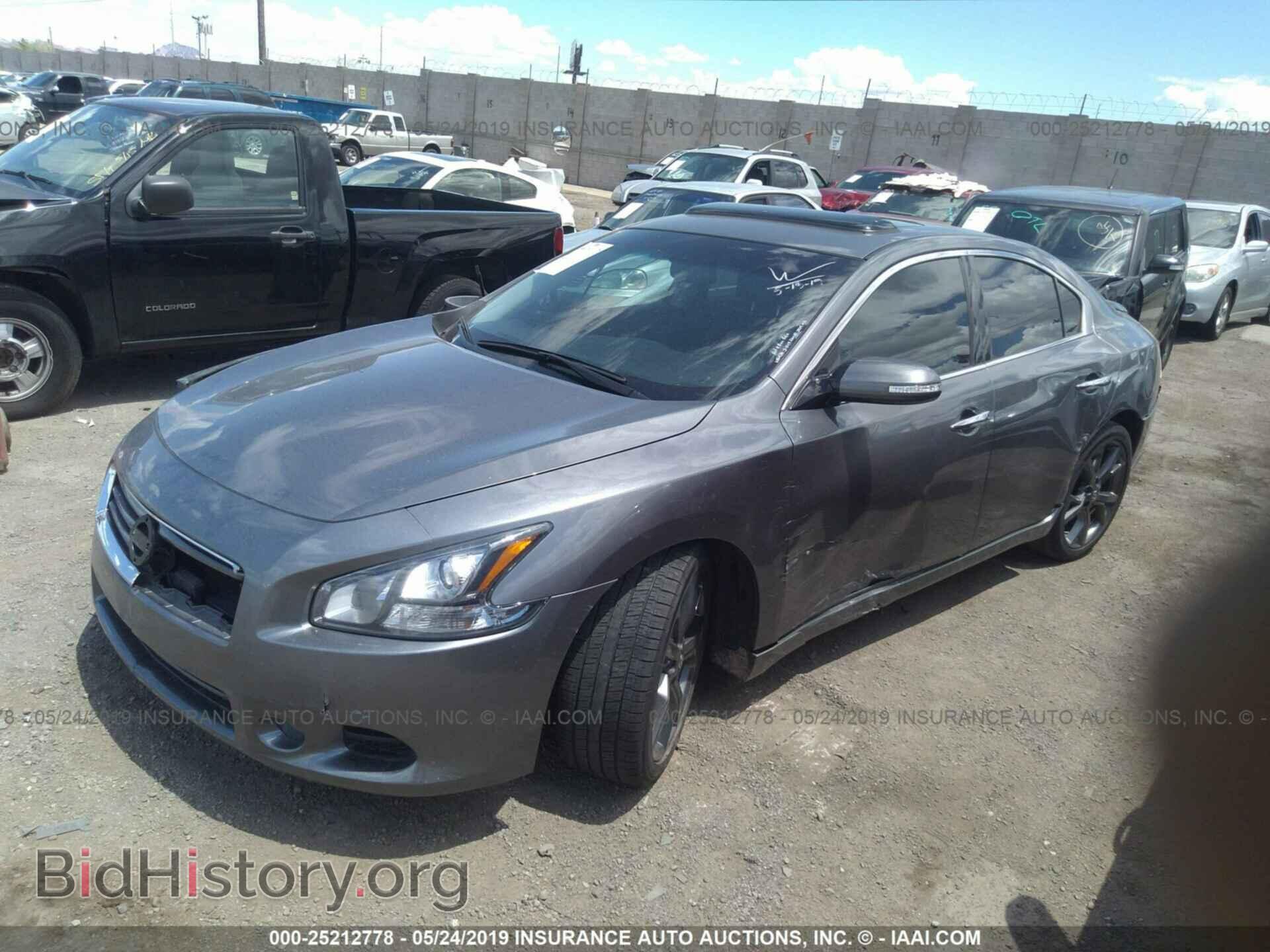 2014 NISSAN MAXIMA - VIN: 1N4AA5AP0EC492244 - Photo 2