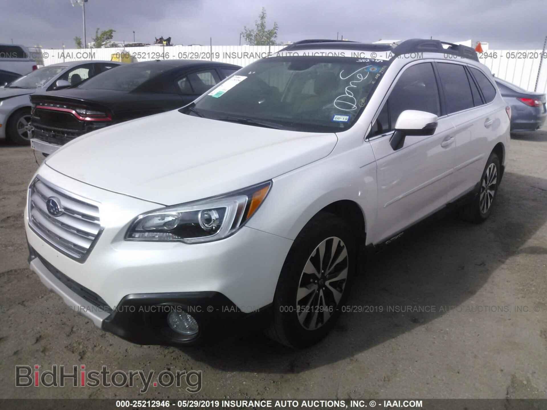 2015 SUBARU OUTBACK - VIN: 4S4BSENC1F3352428 - Фото 2