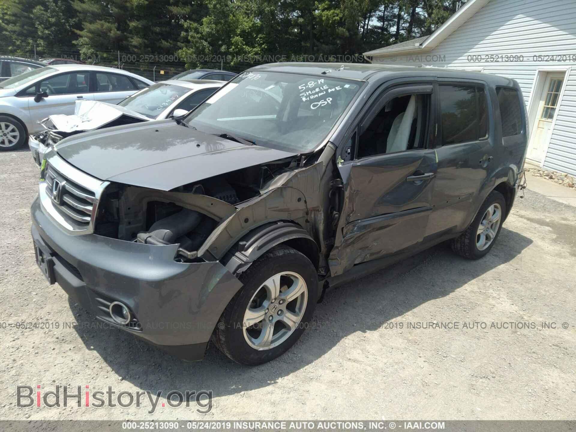 2013 HONDA PILOT - VIN: 5FNYF4H54DB032403 - Фото 2