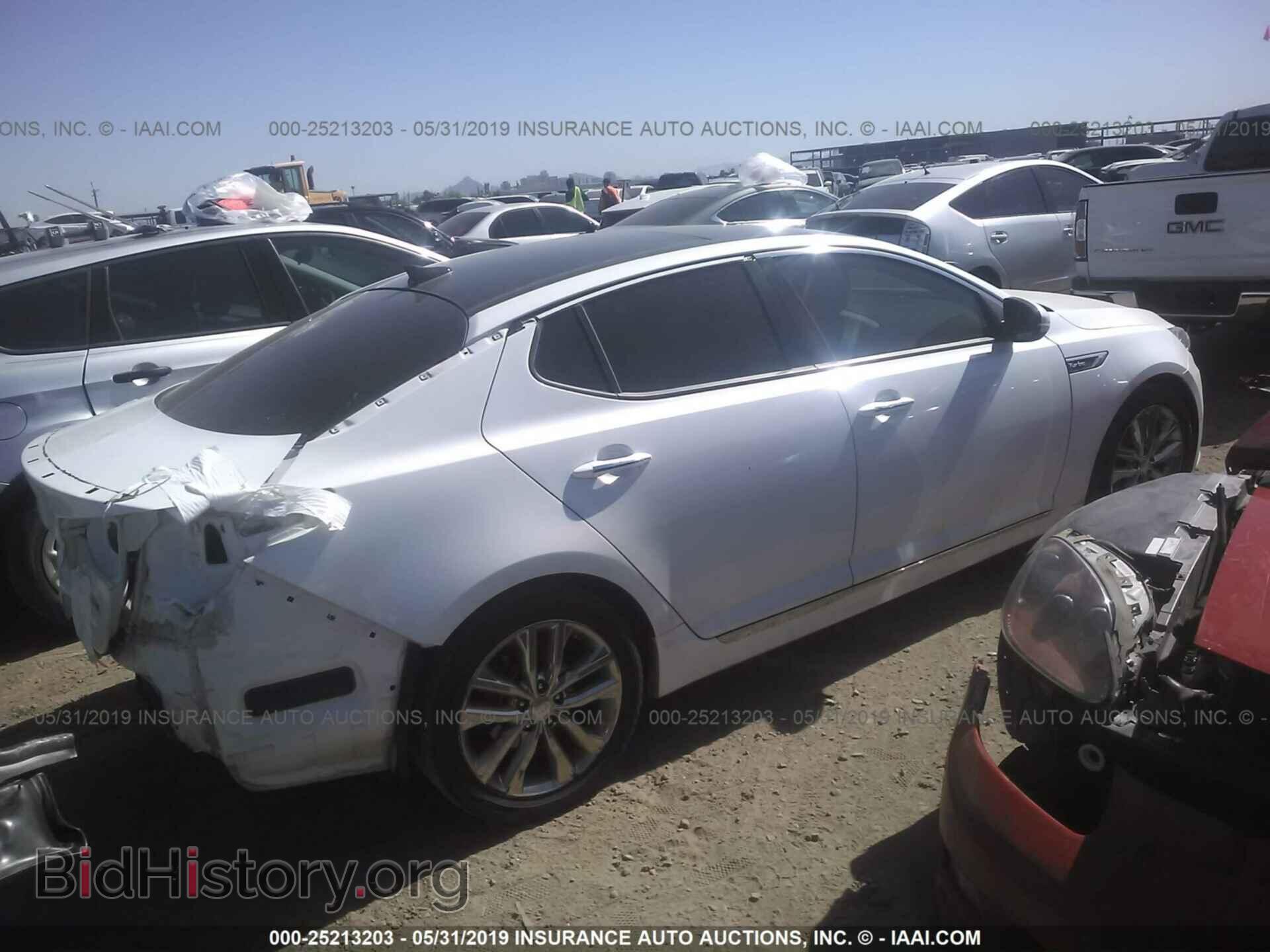2015 KIA OPTIMA - VIN: 5XXGR4A62FG393053 - Фото 4