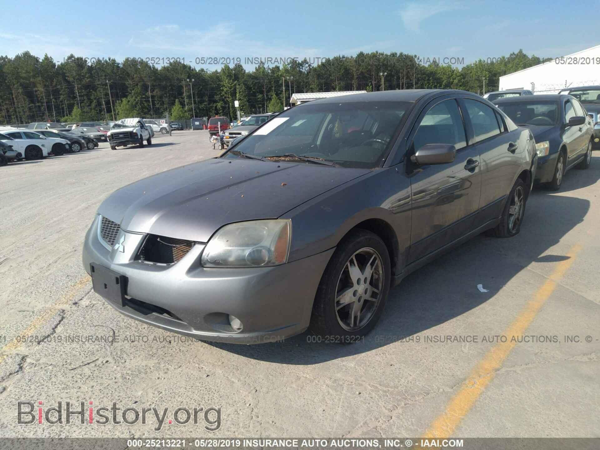 2004 MITSUBISHI GALANT - VIN: 4A3AB76S24E124423 - Фото 2