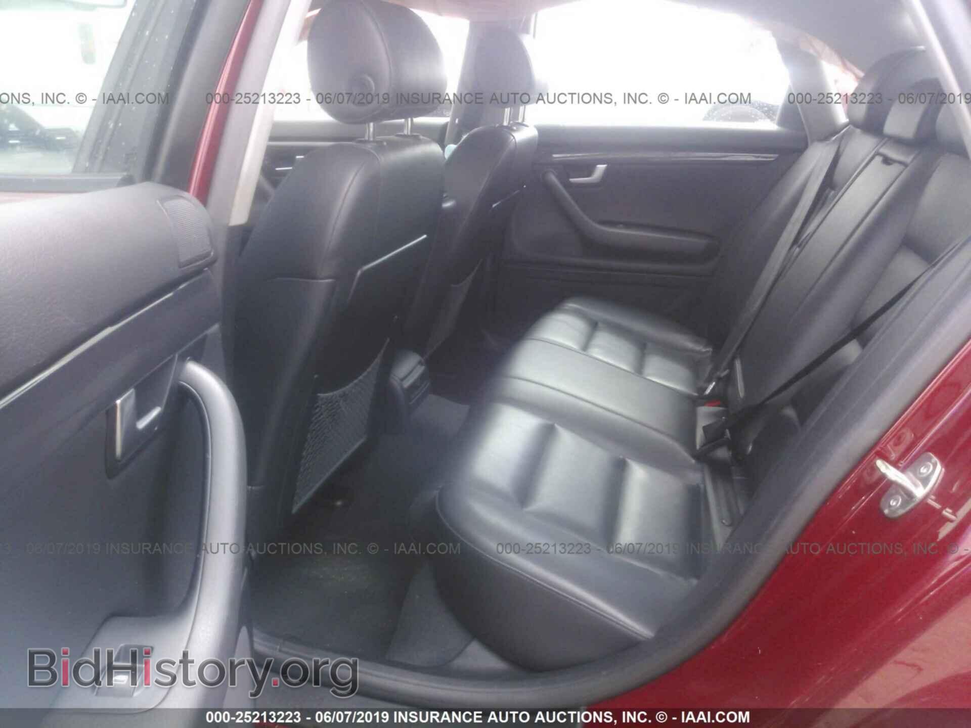 2005 AUDI A4 - VIN: WAULC68E25A017064 - Фото 8