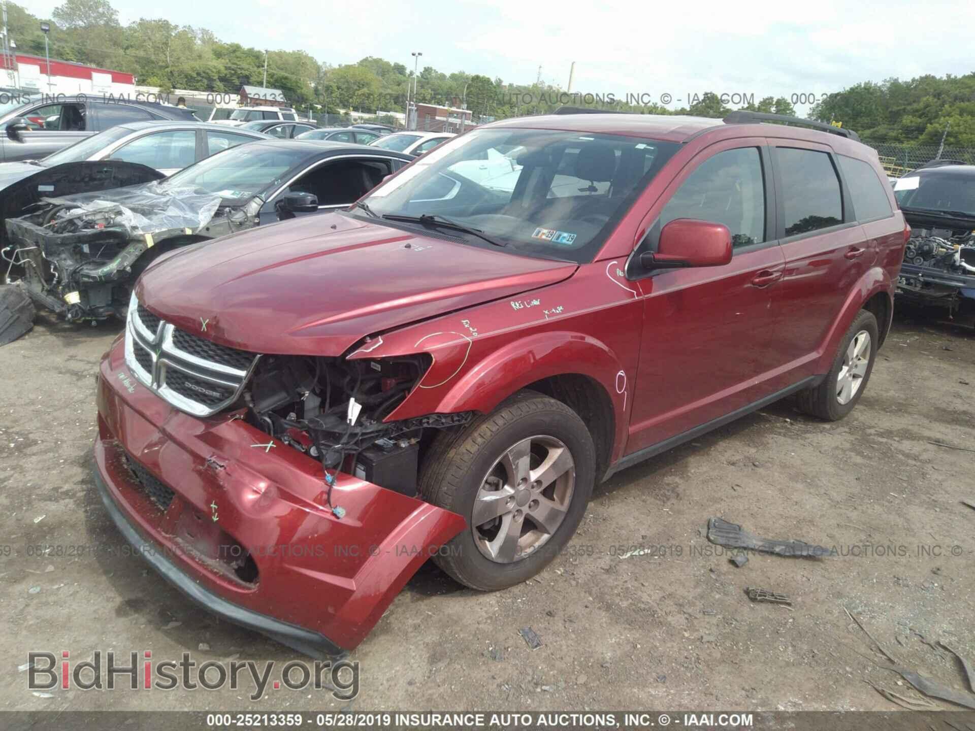 2011 DODGE JOURNEY - VIN: 3D4PH1FG4BT502326 - Фото 2