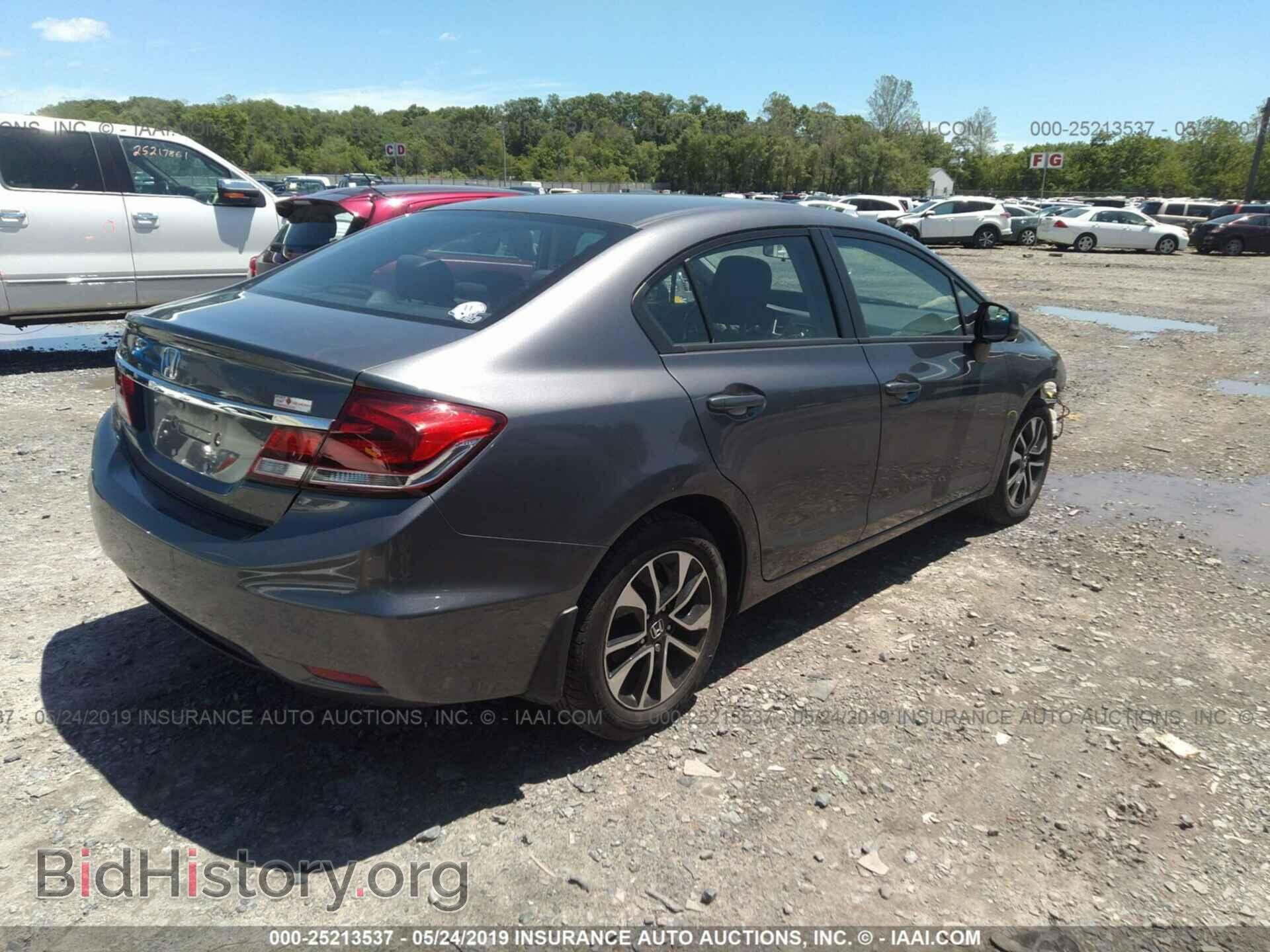 2013 HONDA CIVIC - VIN: 19XFB2F83DE224535 - Фото 4