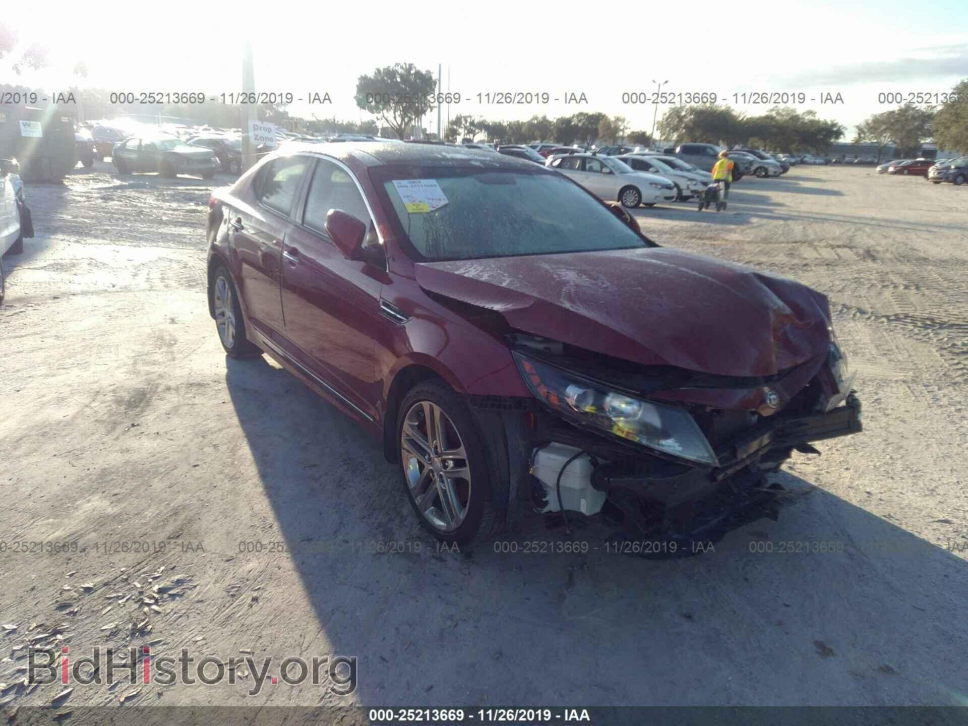 Фотография 5XXGR4A64DG122587 - KIA Optima 2013