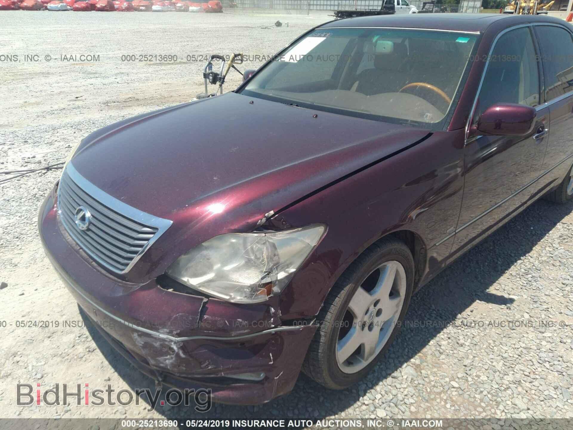 2004 LEXUS LS - VIN: JTHBN36FX40129875 - Фото 6