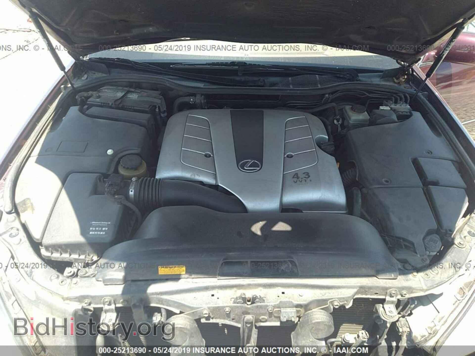2004 LEXUS LS - VIN: JTHBN36FX40129875 - Фото 10