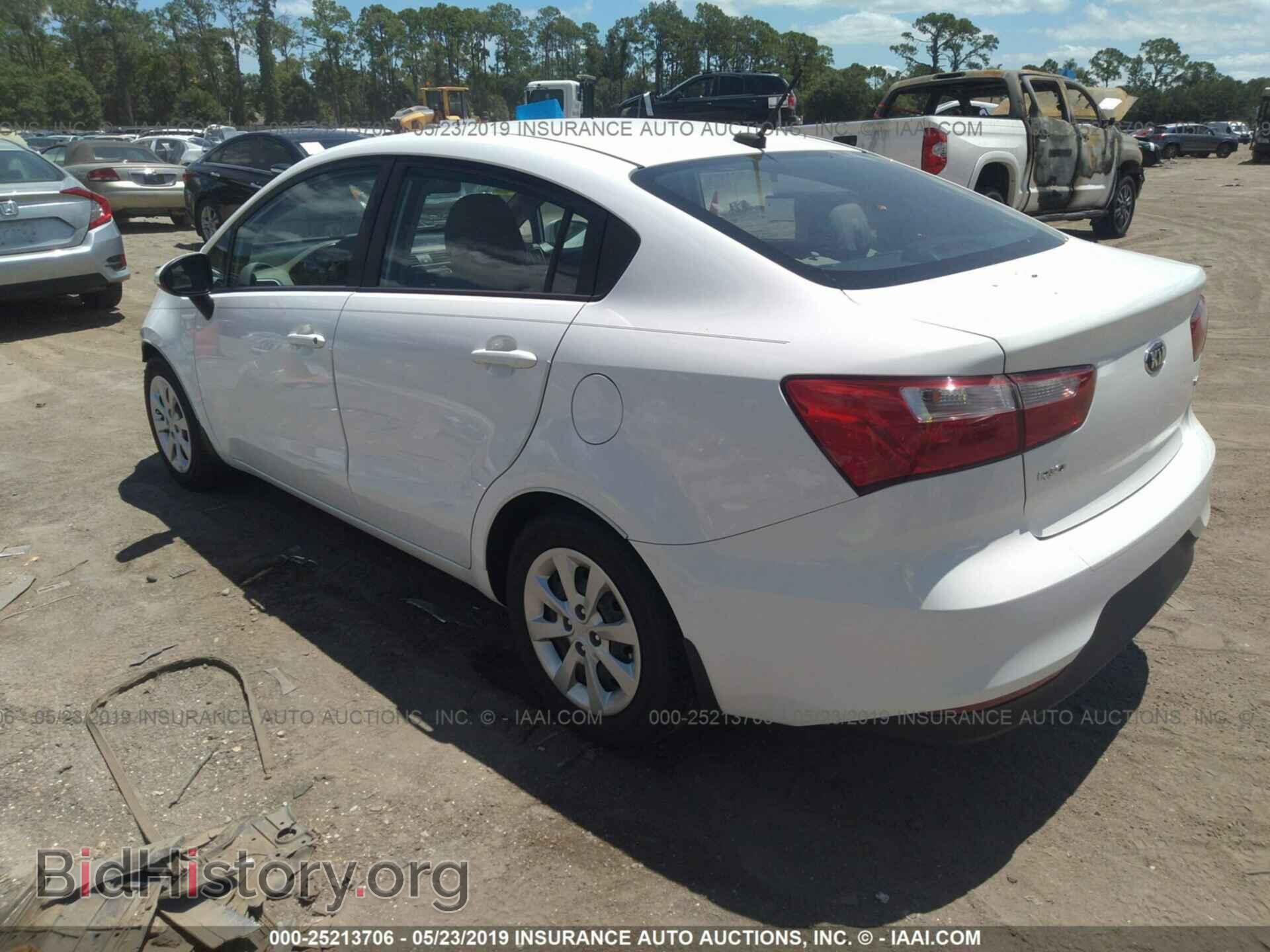 2016 KIA RIO - VIN: KNADM4A33G6639760 - Фото 3