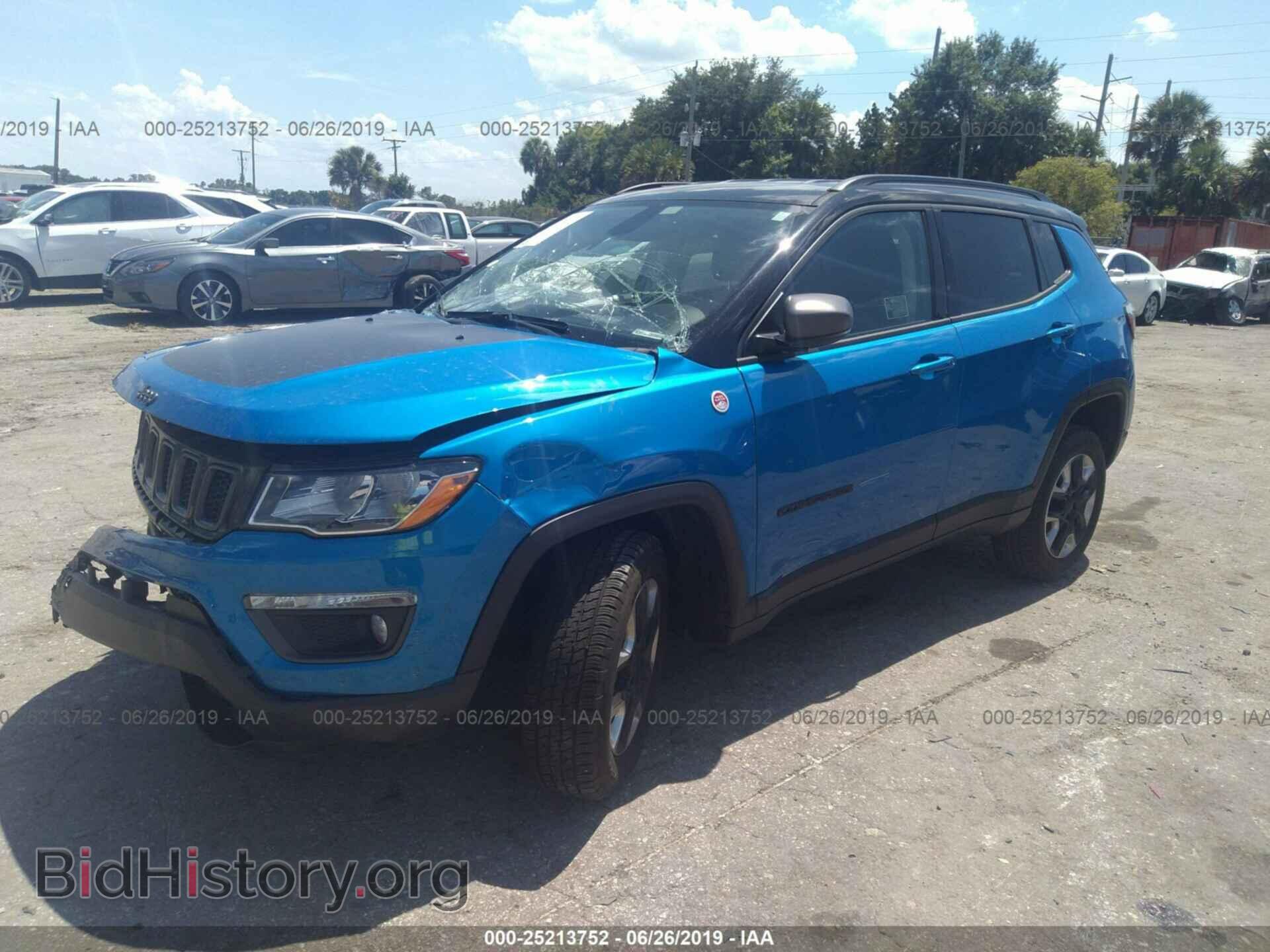 2018 JEEP COMPASS - VIN: 3C4NJDDB1JT256559 - Фото 2
