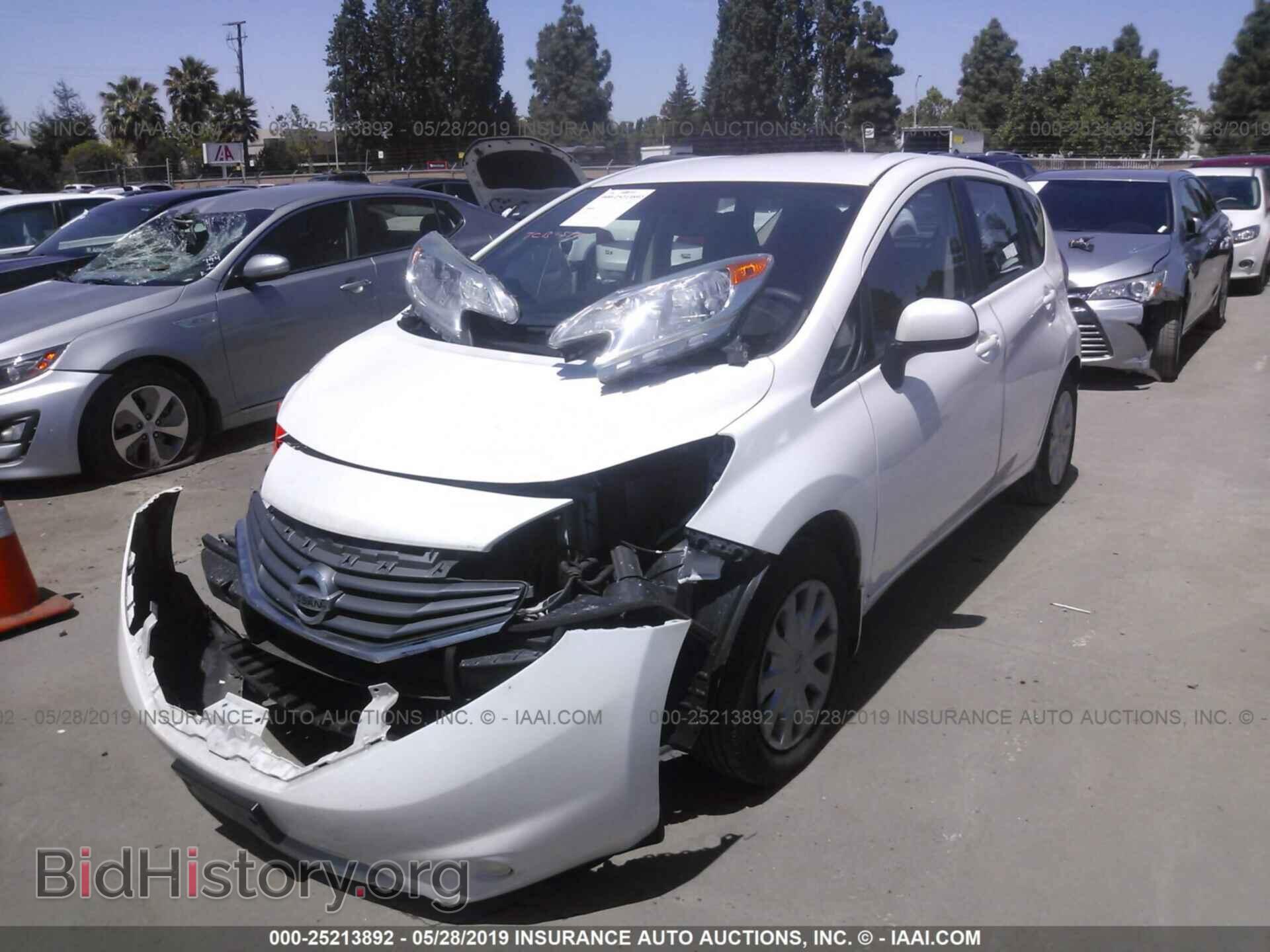 2014 NISSAN VERSA NOTE - VIN: 3N1CE2CPXEL437150 - Фото 2