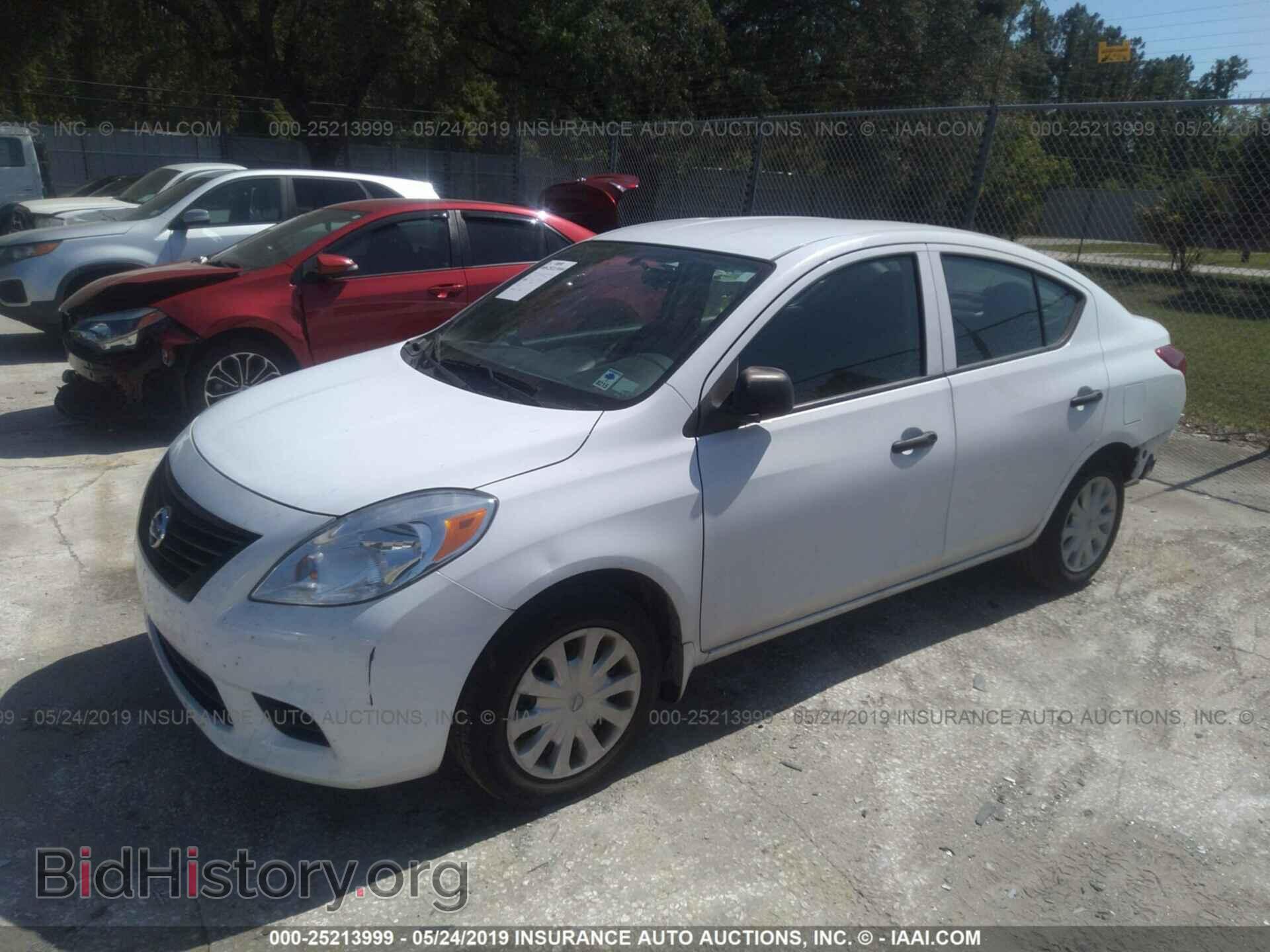 2014 NISSAN VERSA - VIN: 3N1CN7AP3EL856148 - Фото 2