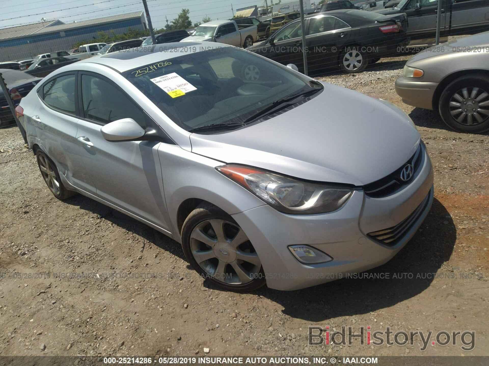 Photo 5NPDH4AE4CH137462 - HYUNDAI ELANTRA 2012