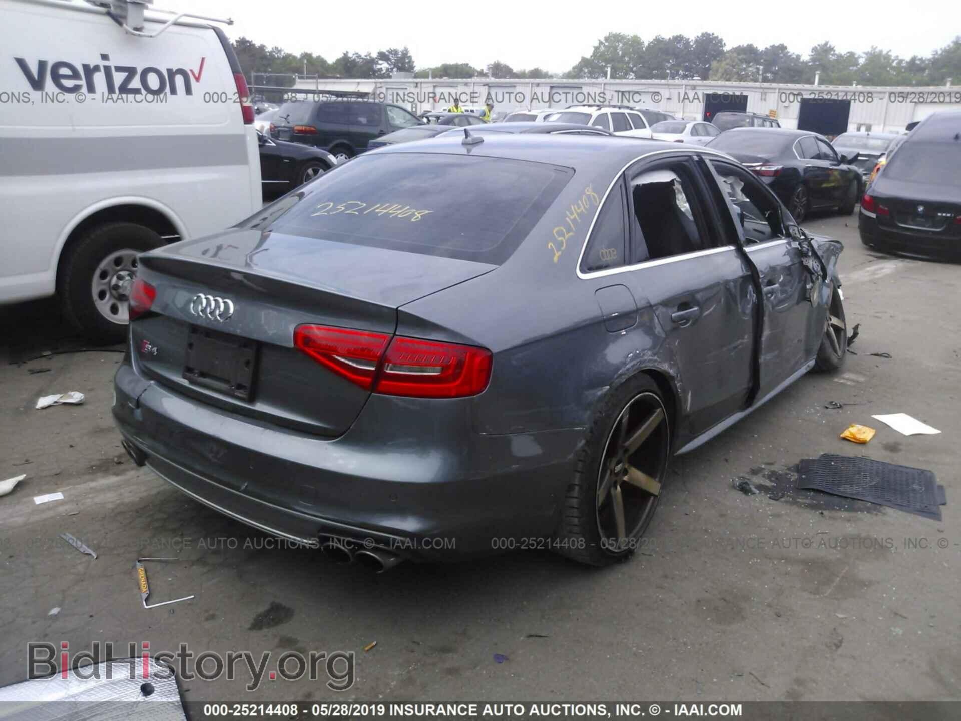 2013 AUDI S4 - VIN: WAUBGAFL3DA166196 - Фото 4