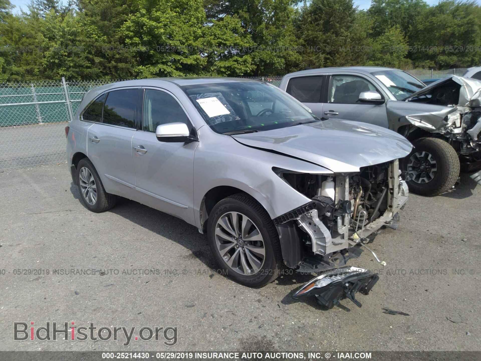 Фотография 5FRYD4H44EB018823 - ACURA MDX 2014