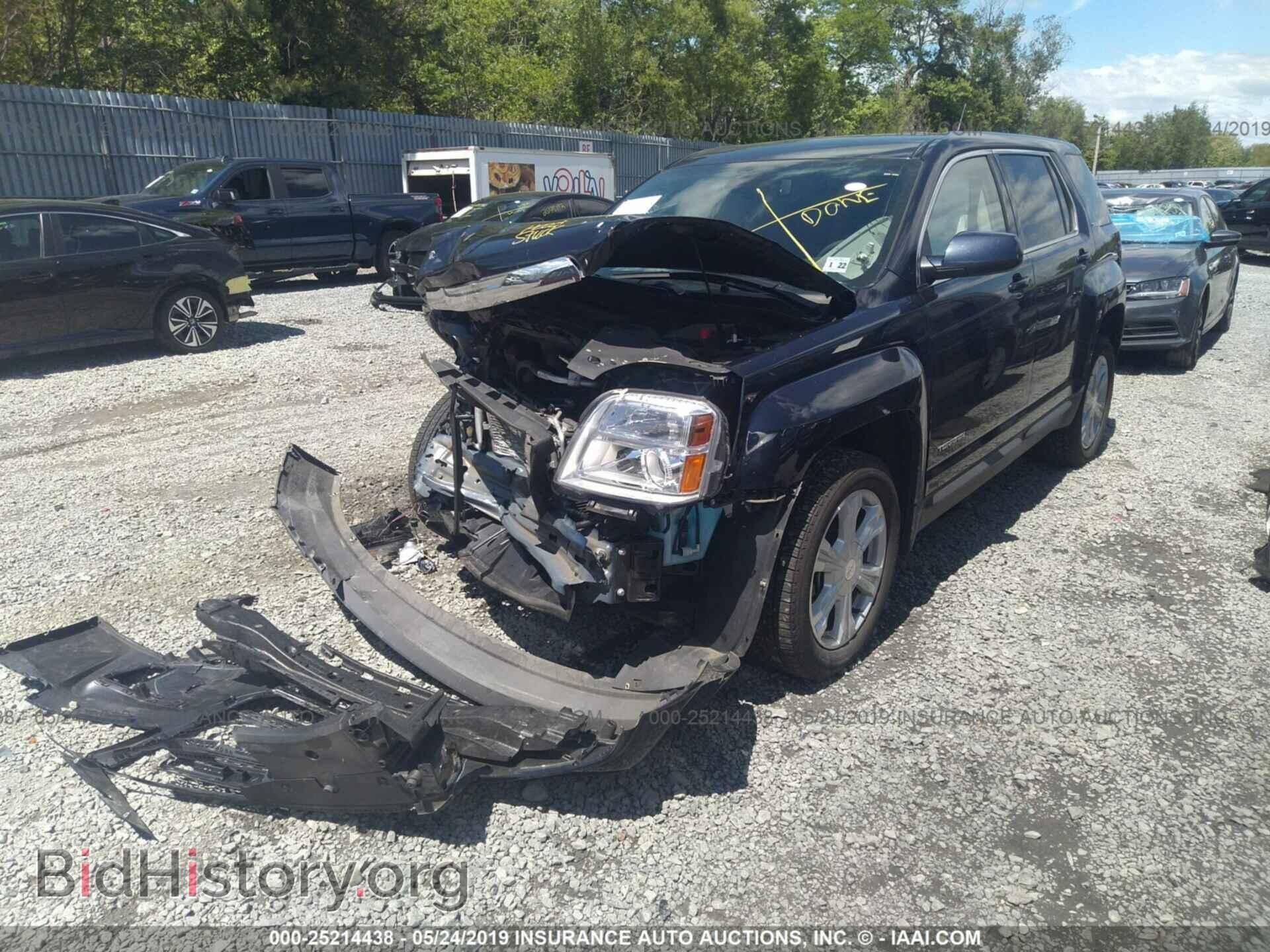 2017 GMC TERRAIN - VIN: 2GKALMEK0H6106274 - Фото 2